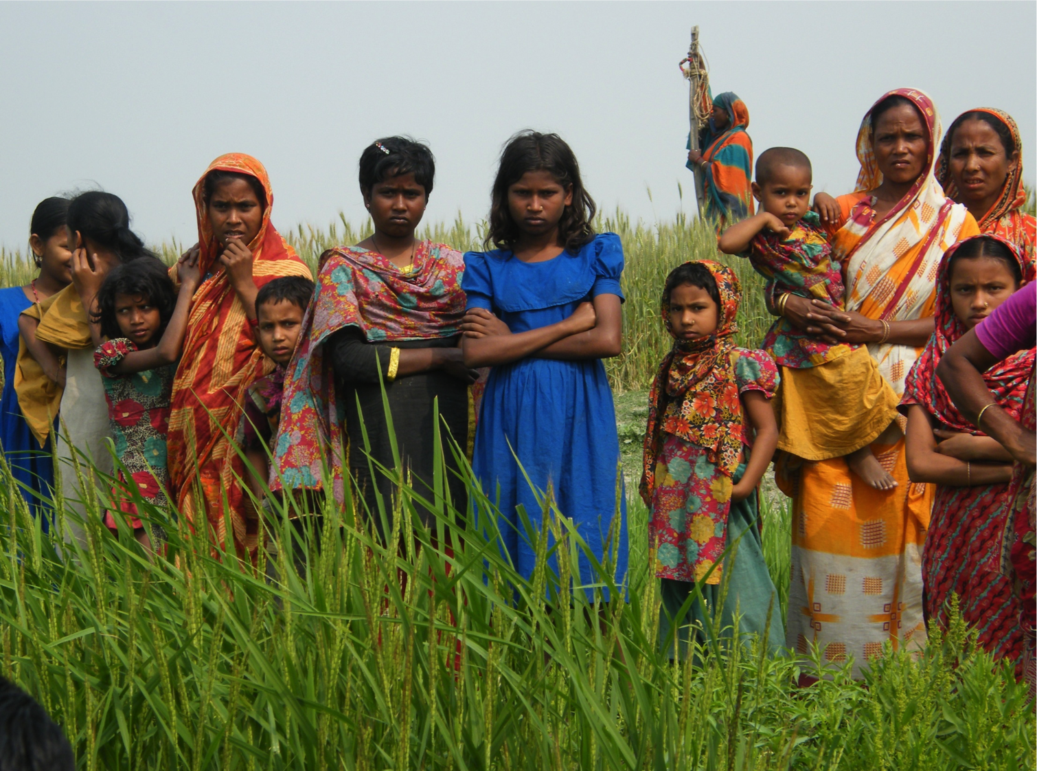 Climate change, Bangladesh. Monitoring = Letting the context ask questions... and responding.