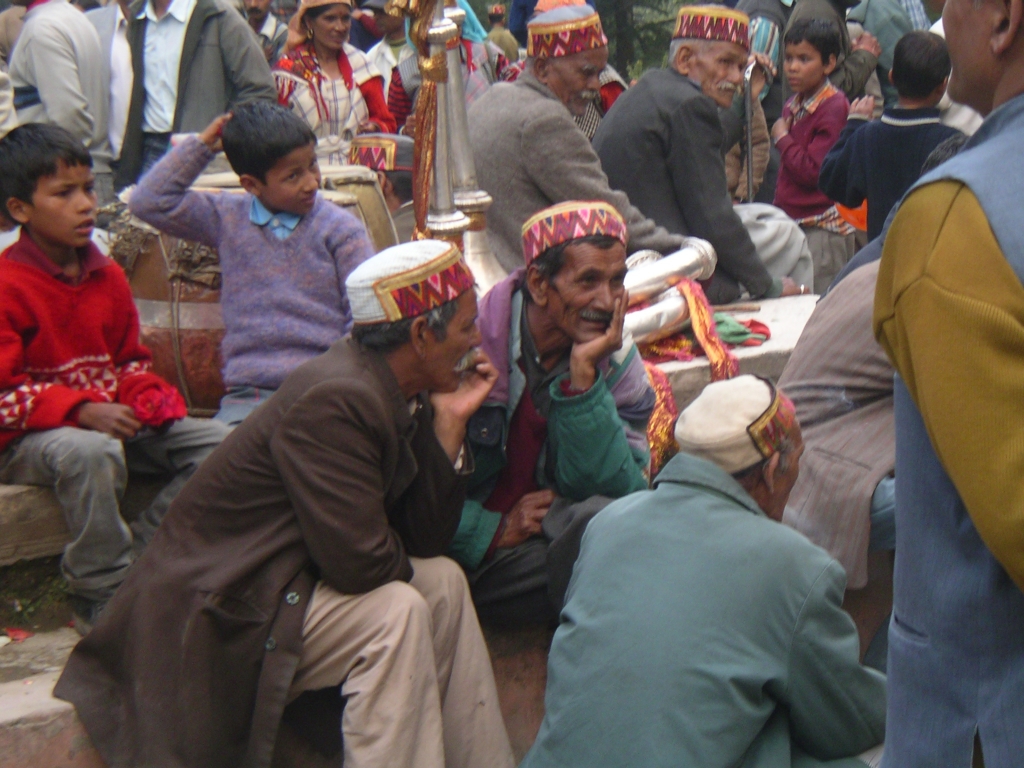 A mela in the mountains of Himachal Pradesh, India. No billiard balls here, just unpredictable interactions on an endlessly variegated surface.
