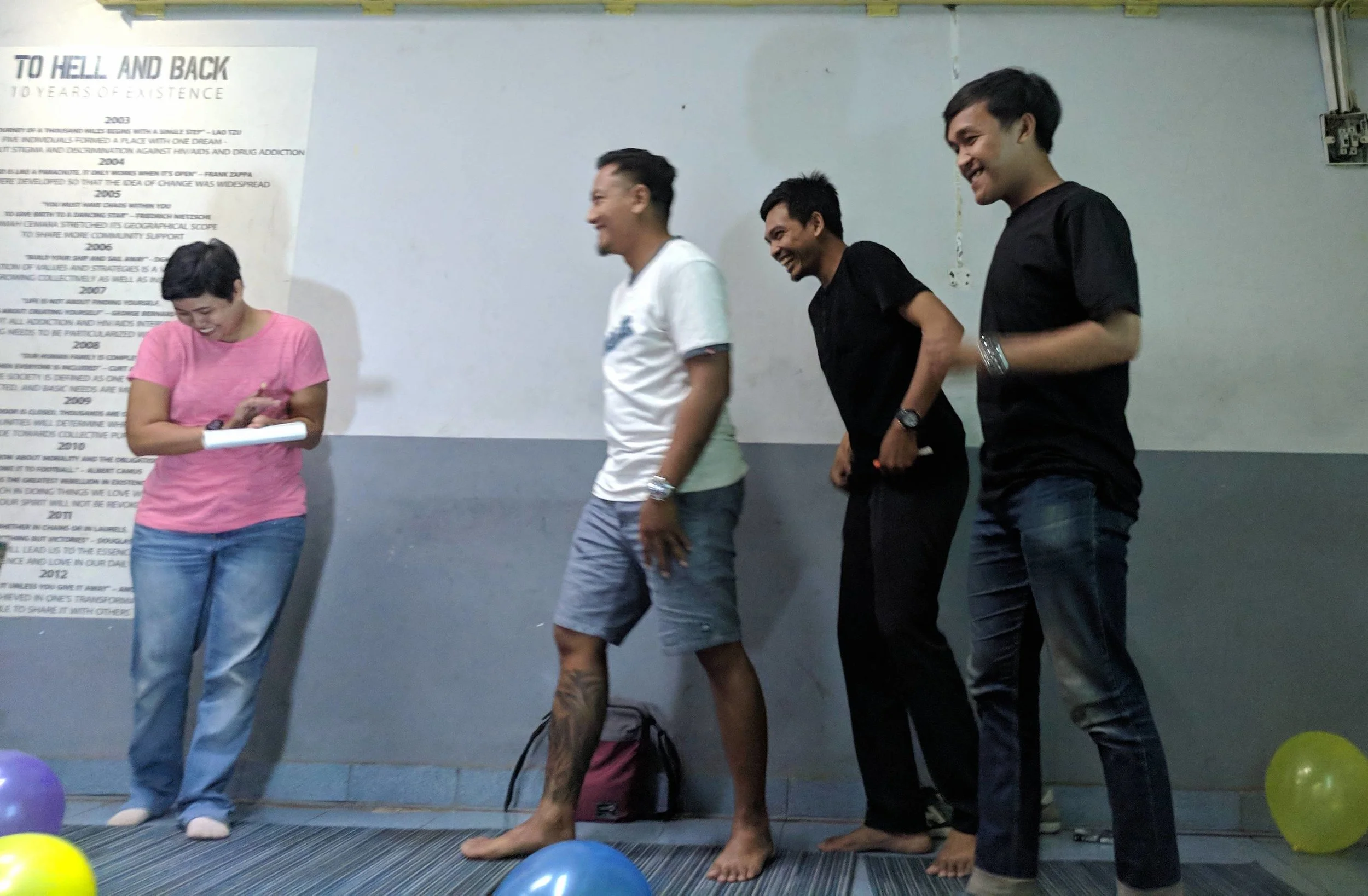 Fun with the team in Bandung, Indonesia 5-9-18