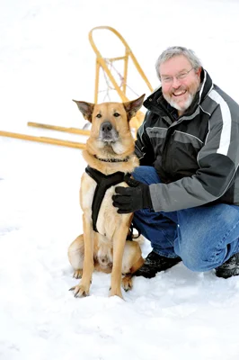 Bob Cottrell and Tug. (Courtesy photo)