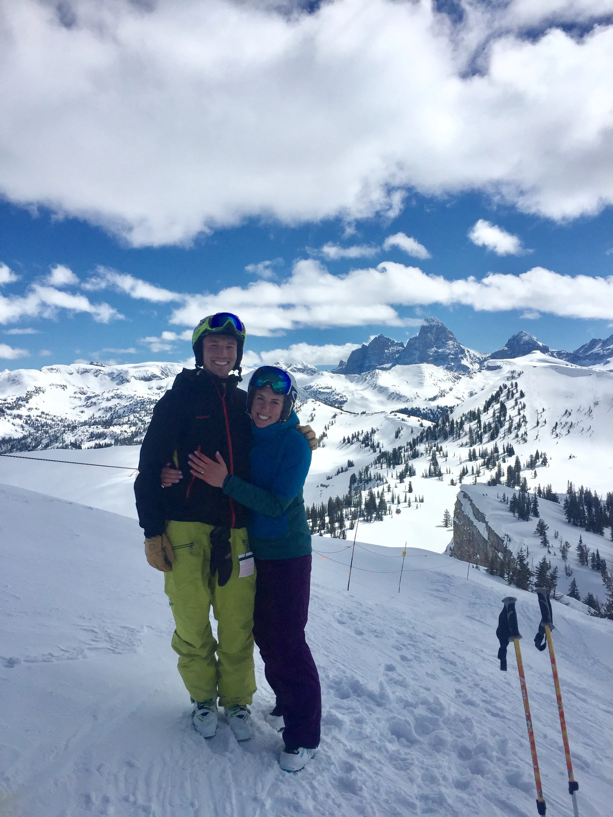 “Engaged with a view!” How amazing is this?