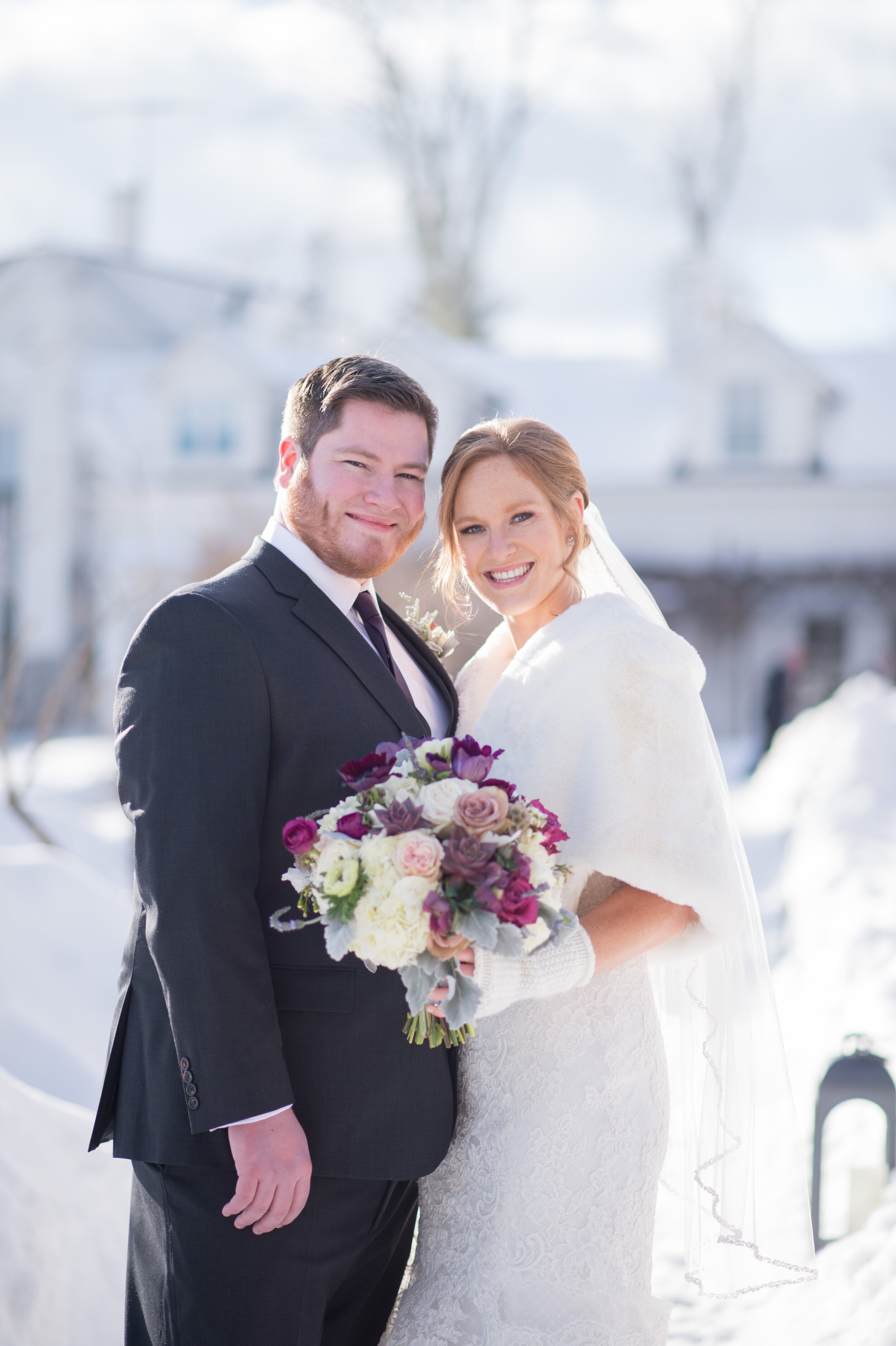 A SNOWY WINTER WEDDING