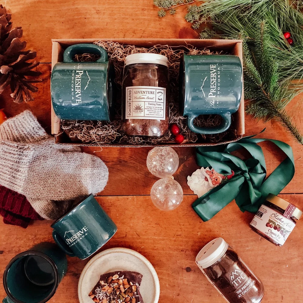 Campfire Mugs & Coffee Gift Set — The Preserve at Chocorua