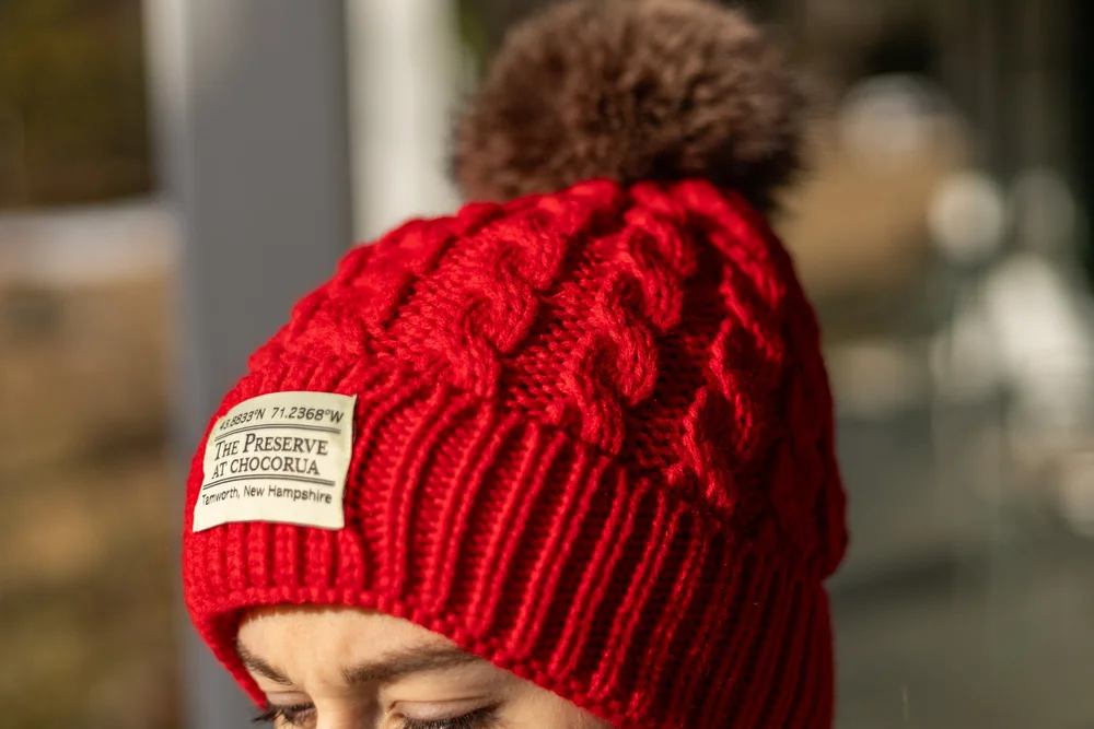 Cozy Cable Knit Hat — The Preserve at Chocorua display picture 2
