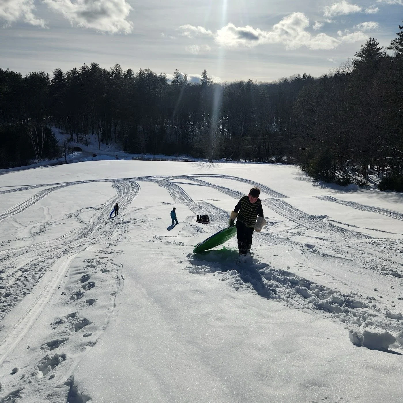 Winter break, but make it New Hampshire ❄️🛷

Snow pants that never fully dry,
Hearing &ldquo;just one more run&rdquo; a thousand times,
Days spend out on the hill,
Cozy evenings by the fireside. 

If your family is craving a slower kind of winter br