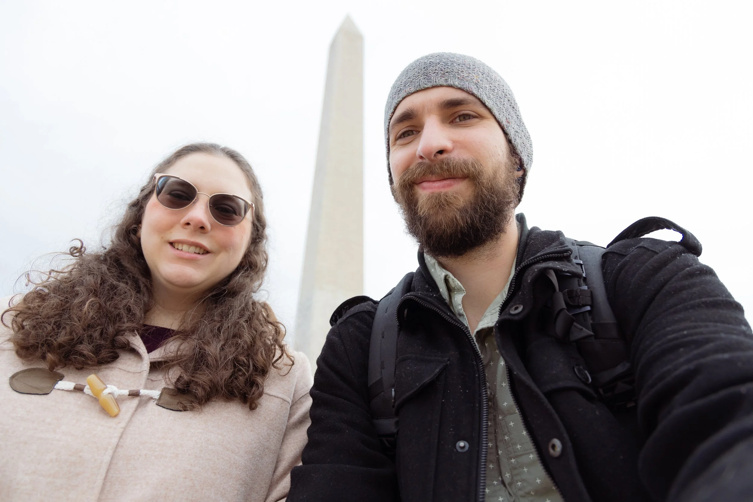 Erik & Stephanie Bourgeois in Washington D.C. - Self-Portrait