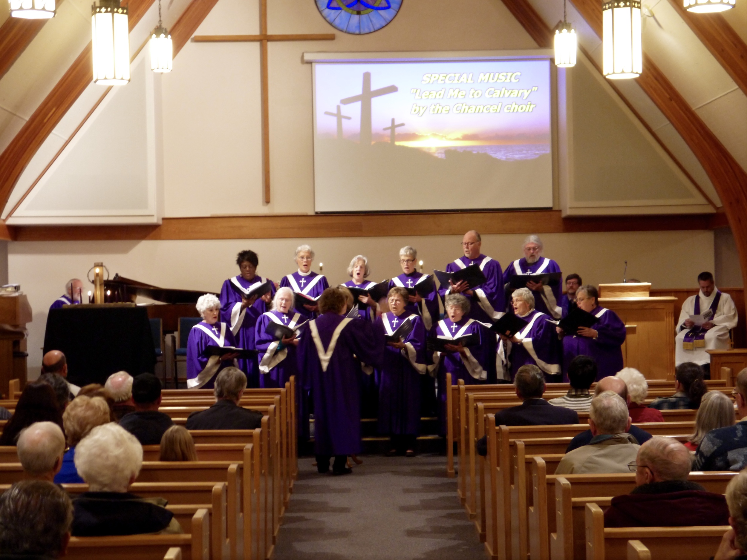 Choir Performing at Lenten Service