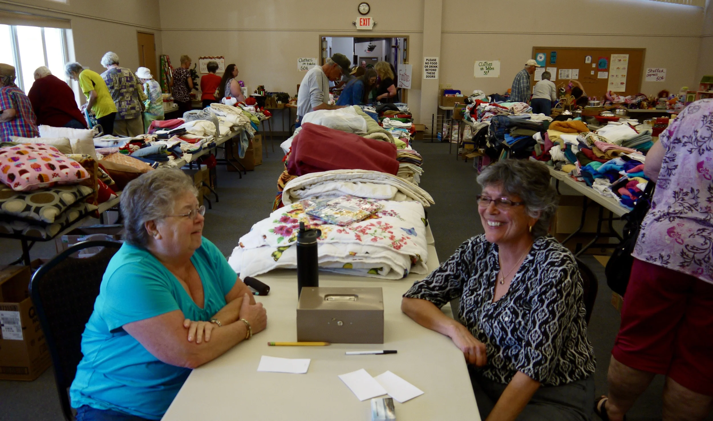 Our Rummage Sale is more than a fundraiser, it's also an opportunity for our congregation to engage with the community and each other.