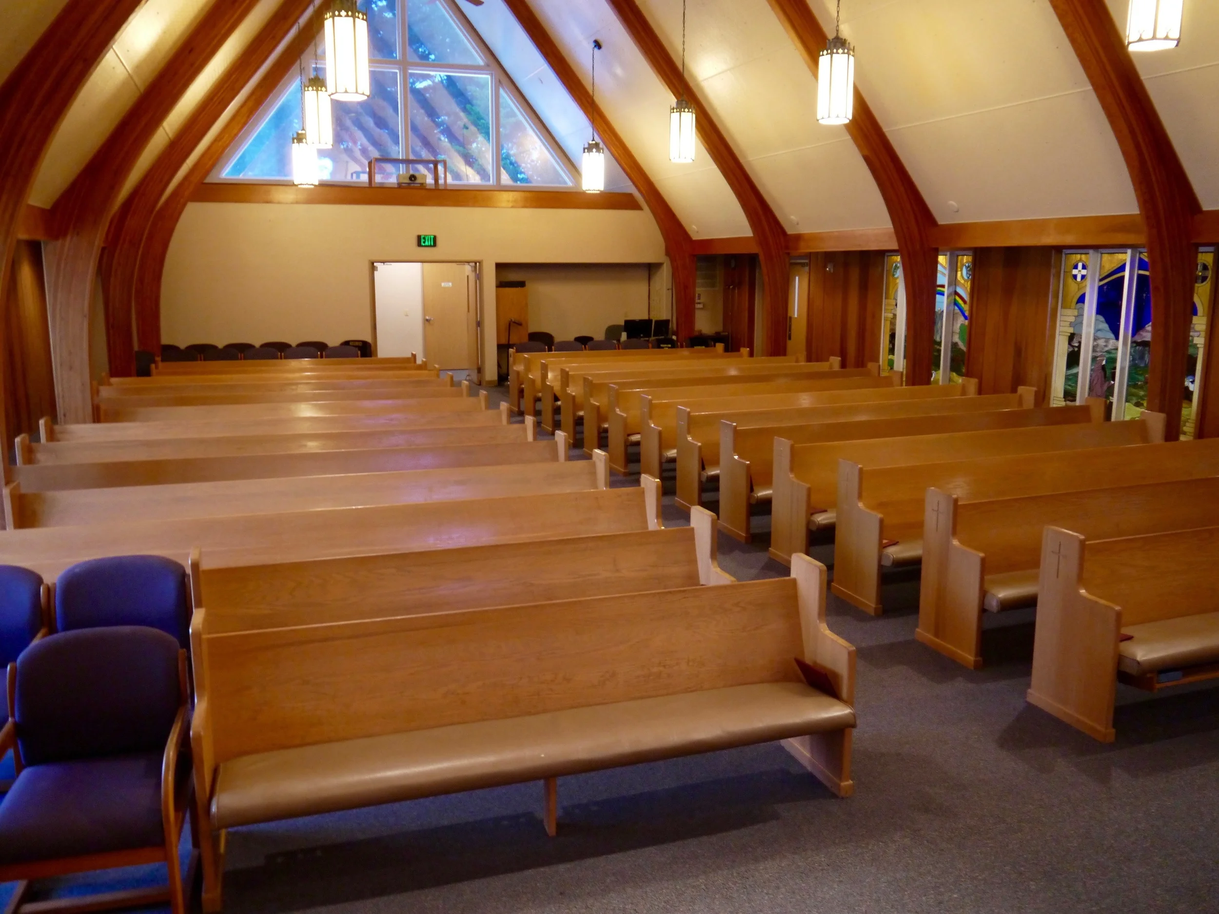 Sanctuary seats over 200 in Concert Setup