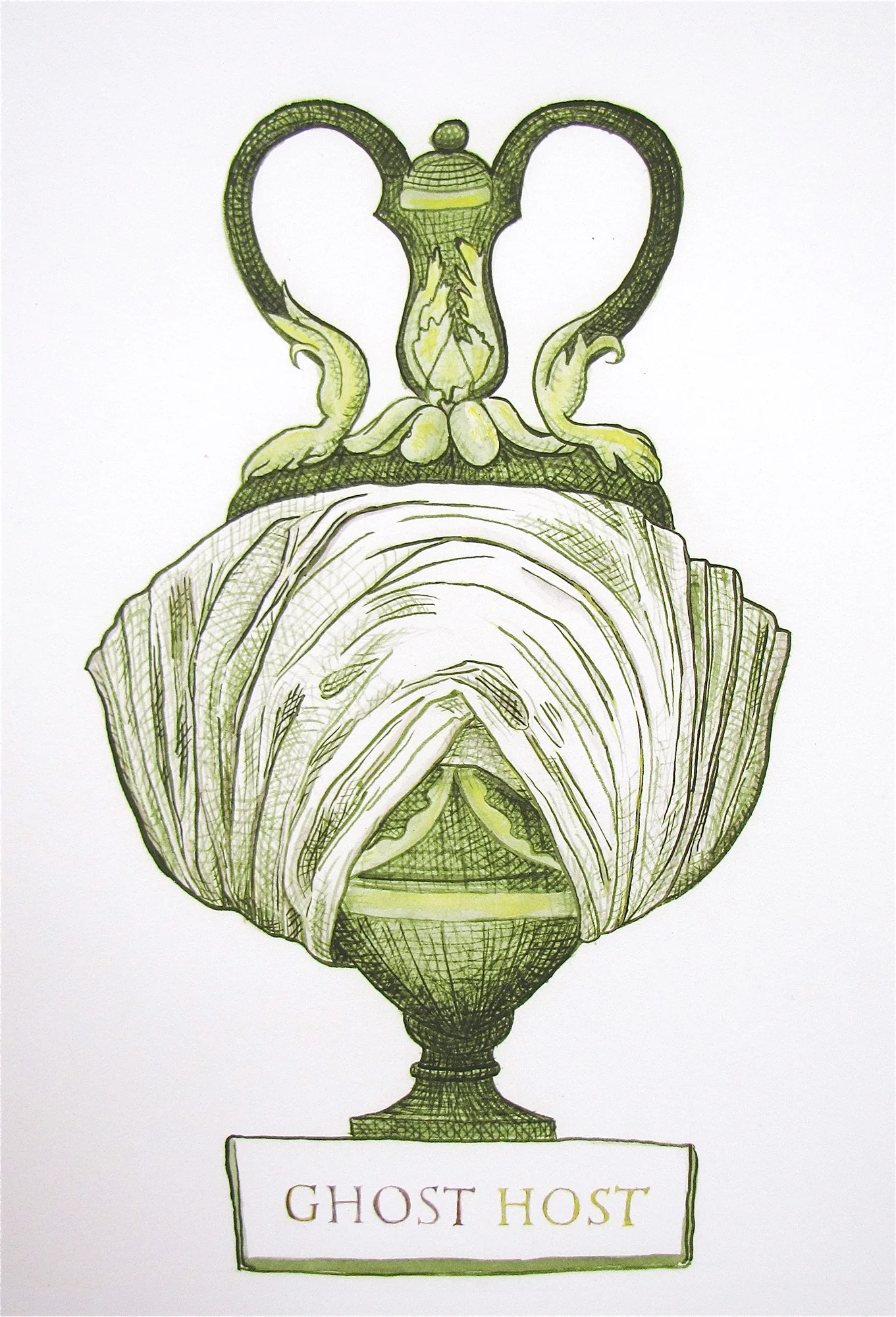 Bust/urn (Ghost Host) 2012