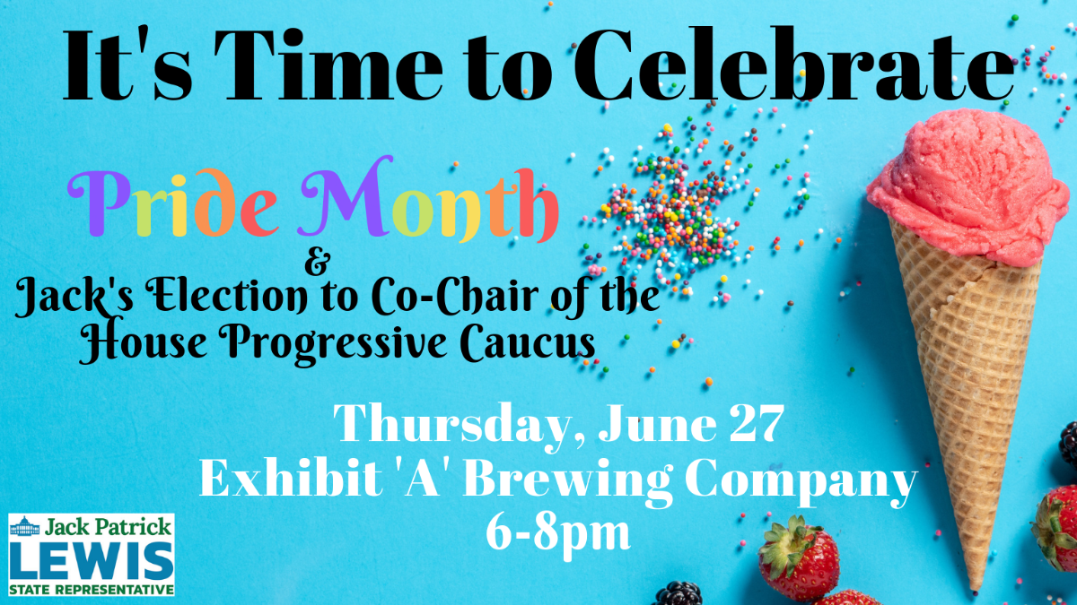 Celebrate Pride Month with Representative Jack Lewis