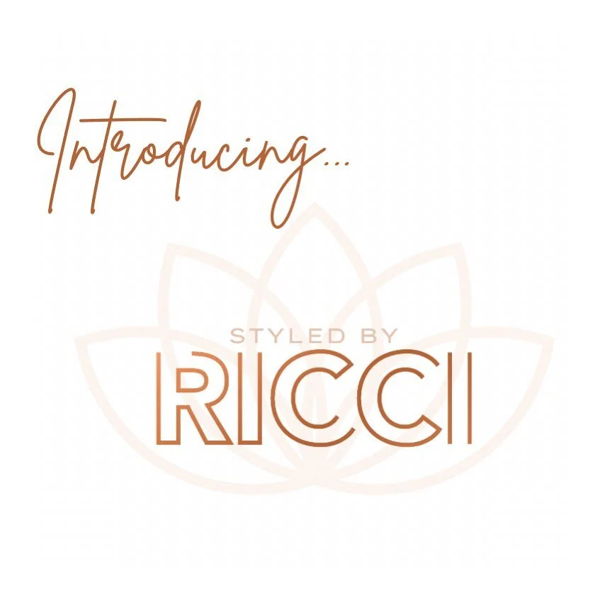 NEW YEAR, NEW NAME!  STYLED BY RICCI is the organic extension of our sister company @ricci_living. We look forward to styling our way through 2023!