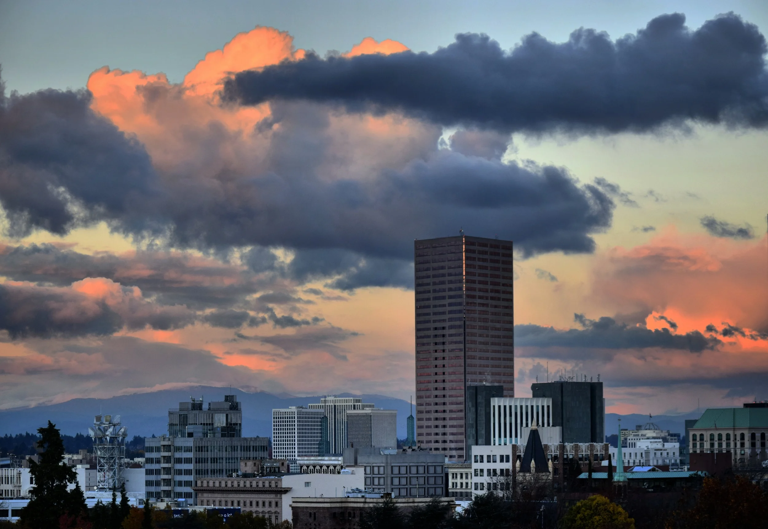 Cloudy Sunset | Portland, OR