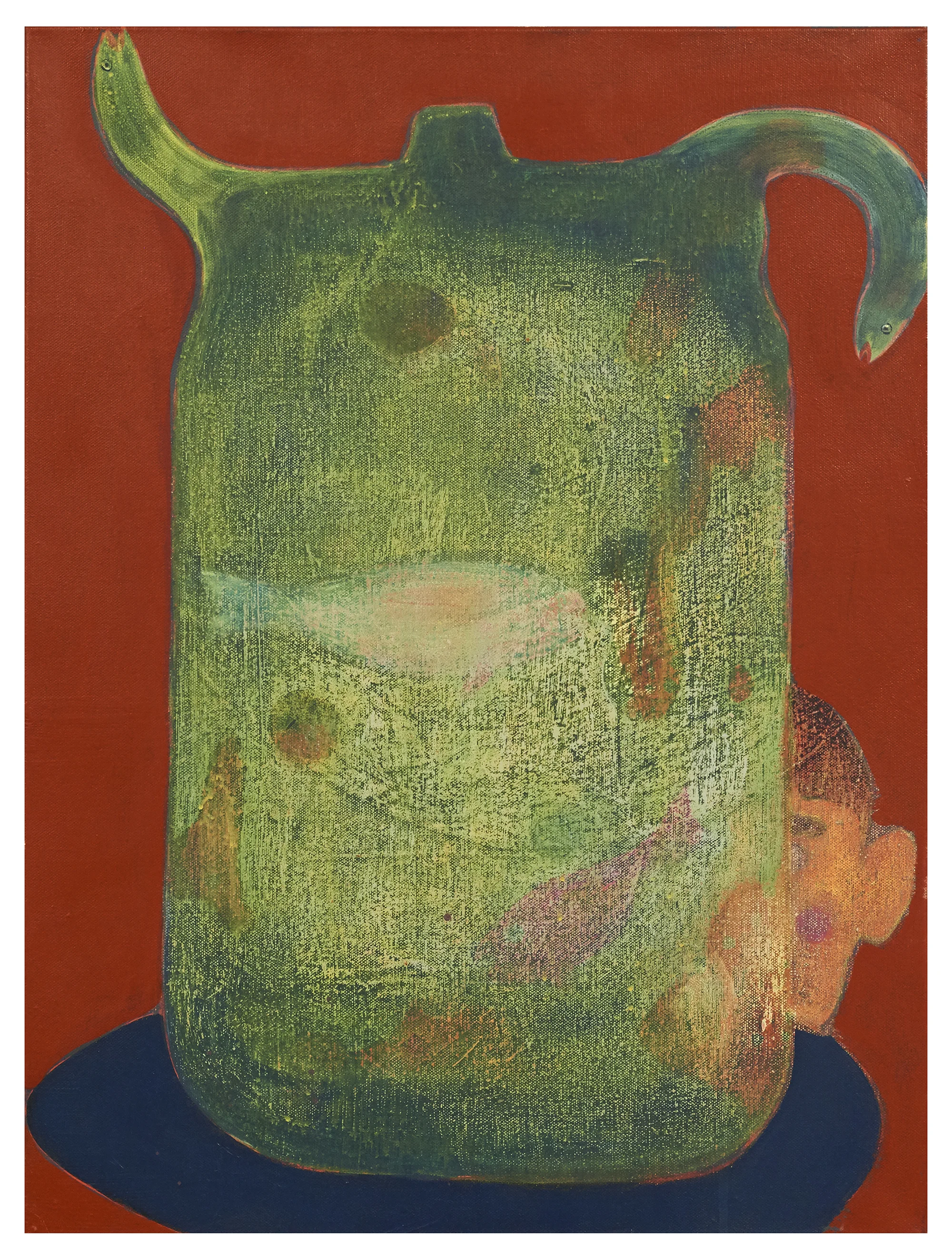 Vase with arms