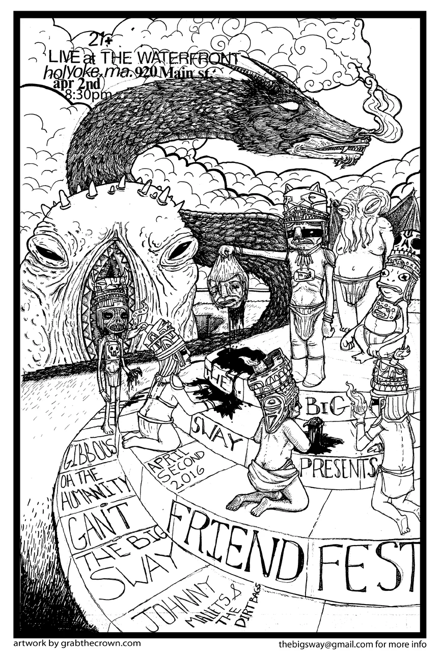 Poster by Nick Colen. www.grabthecrown.com
