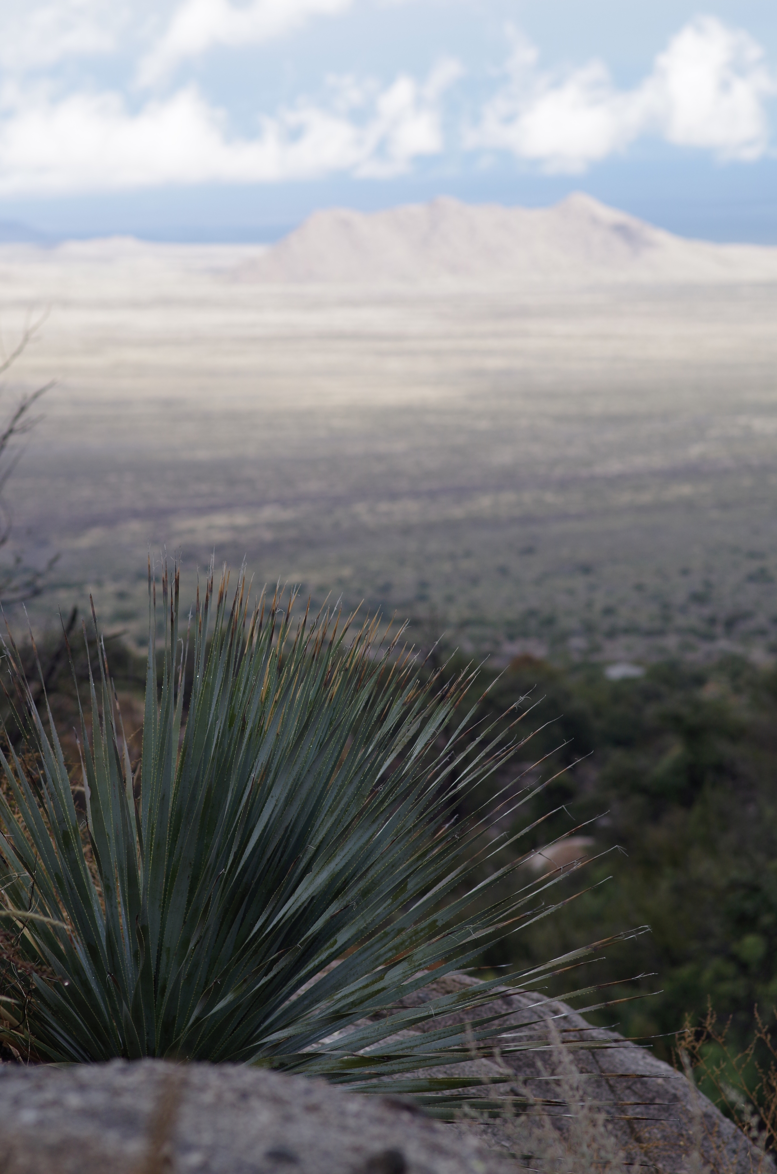  White Sands, NM Missile Range is just over the ridge. 