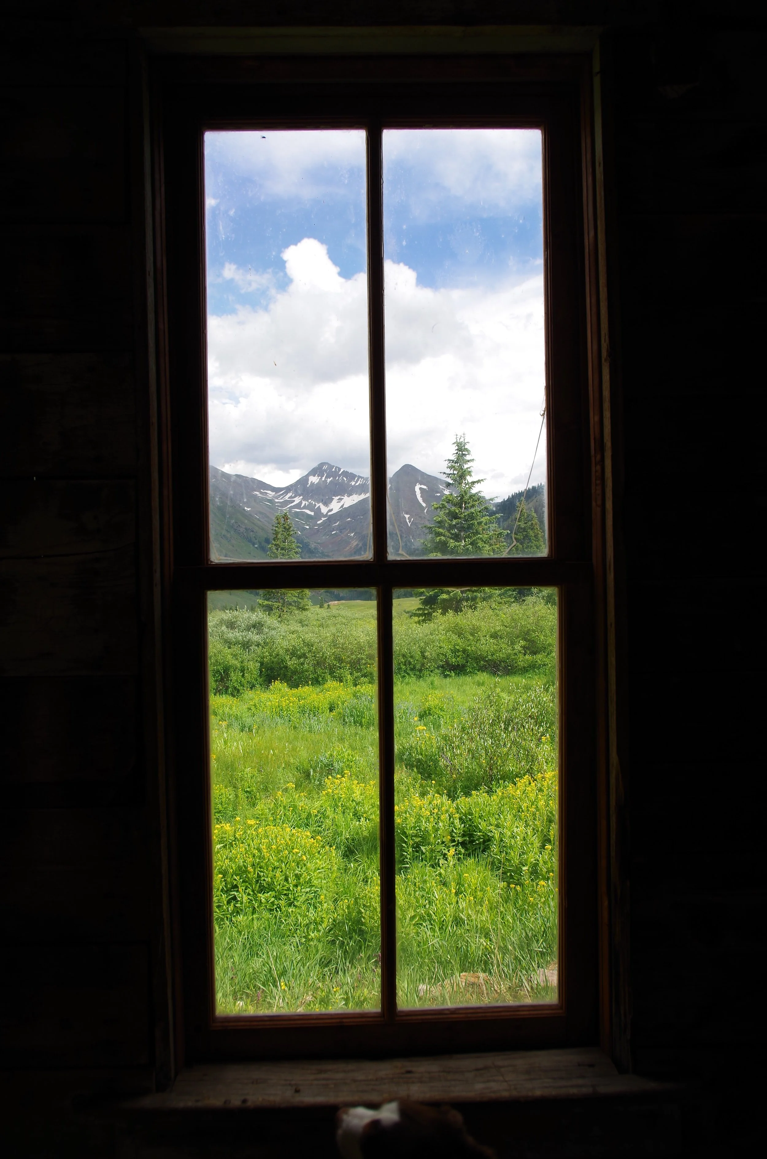 Animas Forks, an old mining town
