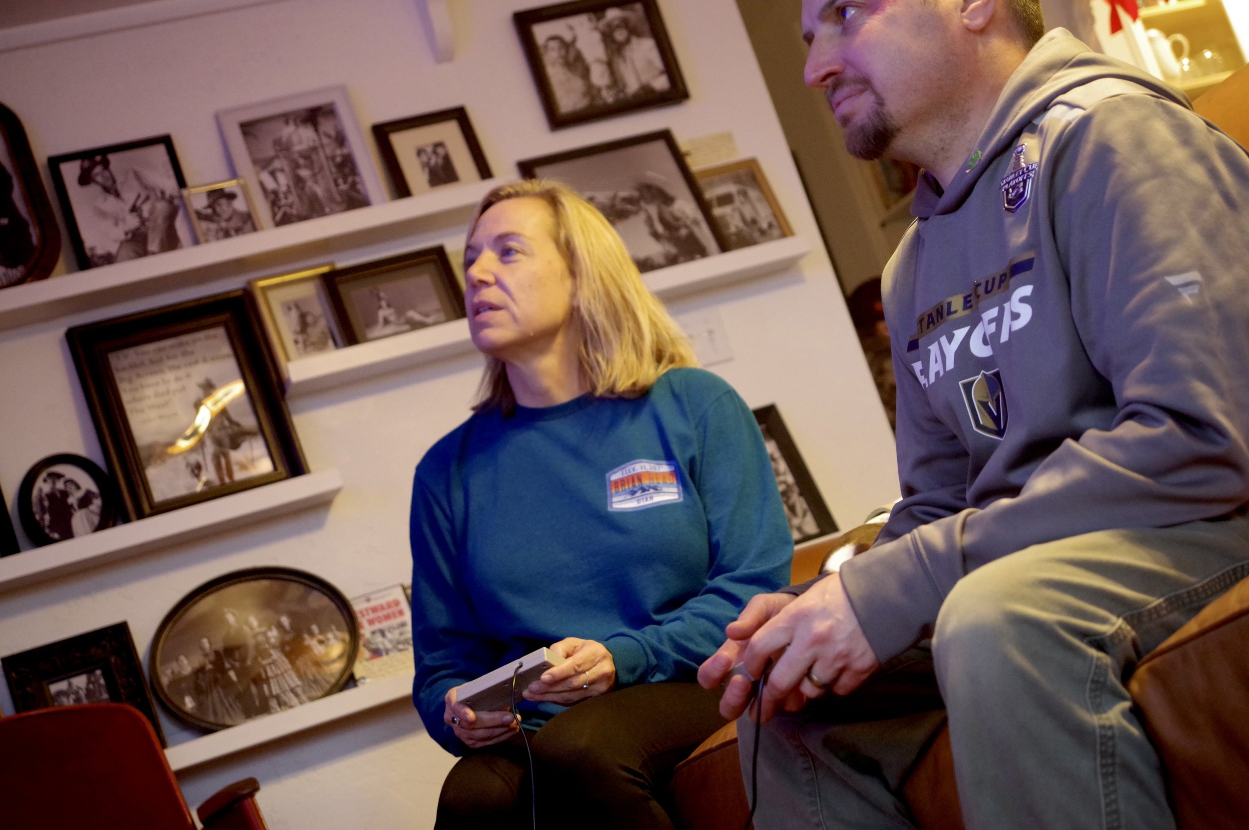 One of the highlights: Beth brought her old school Nintendo!