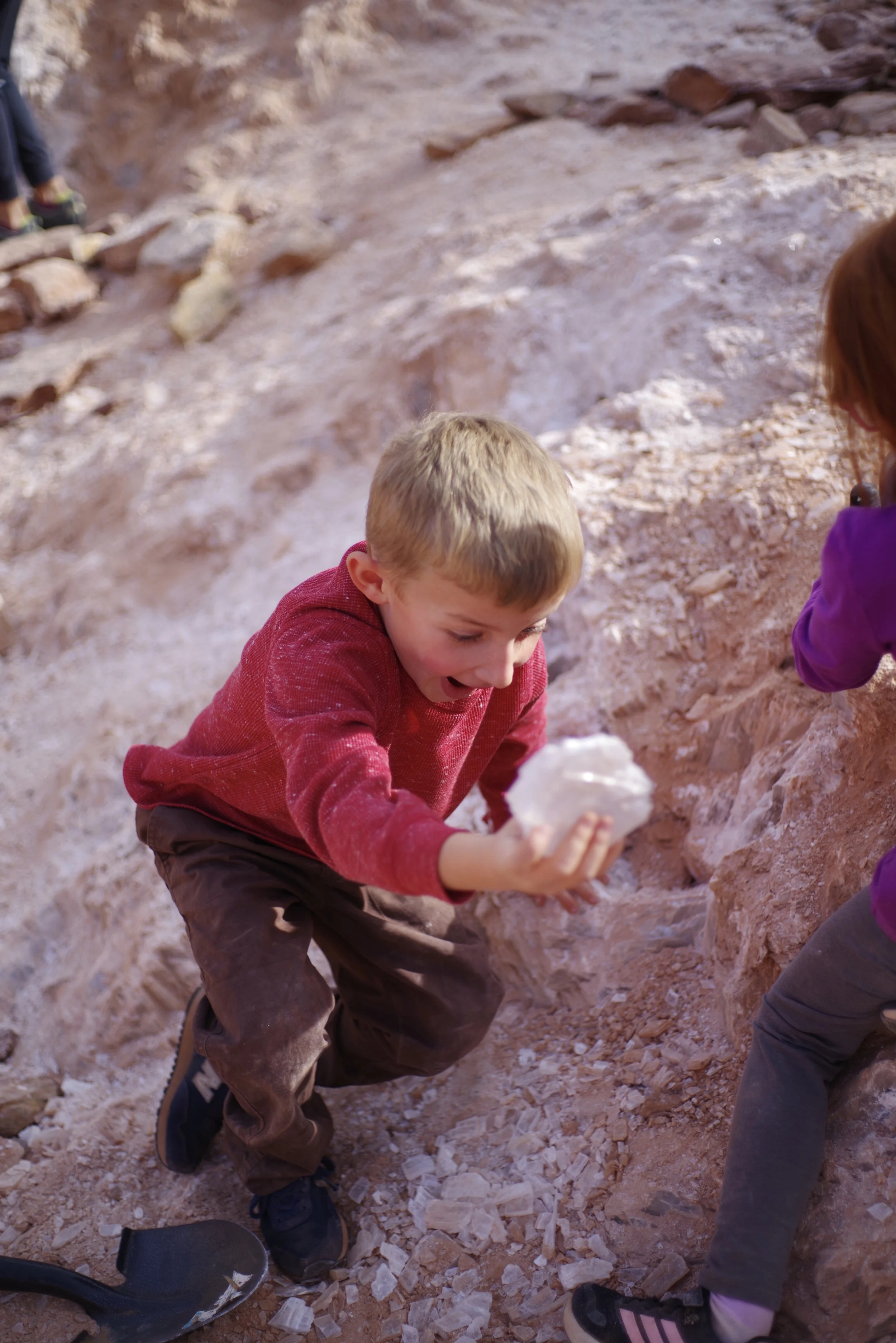 Miles was thrilled when his persistence paid off!