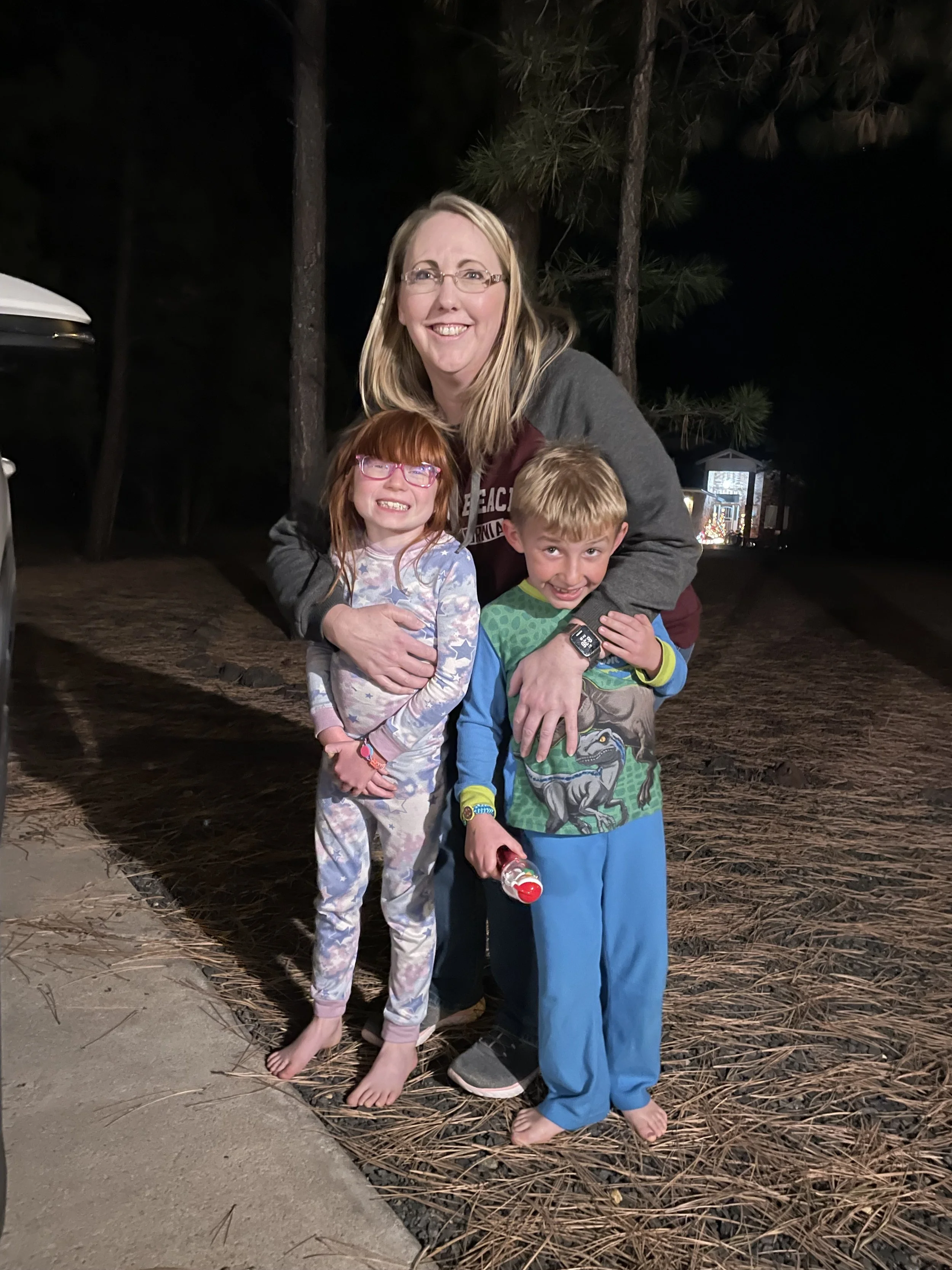 Seeing Aunt Harmony!