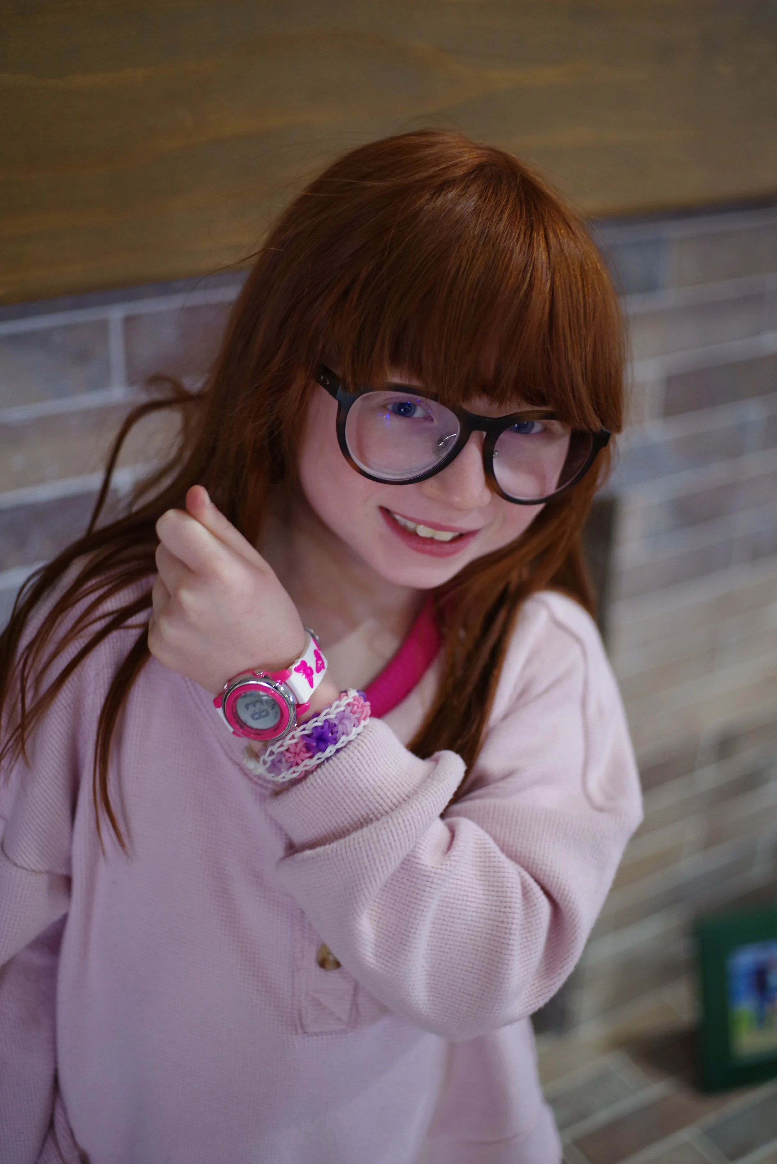 Ella's new butterfly watch