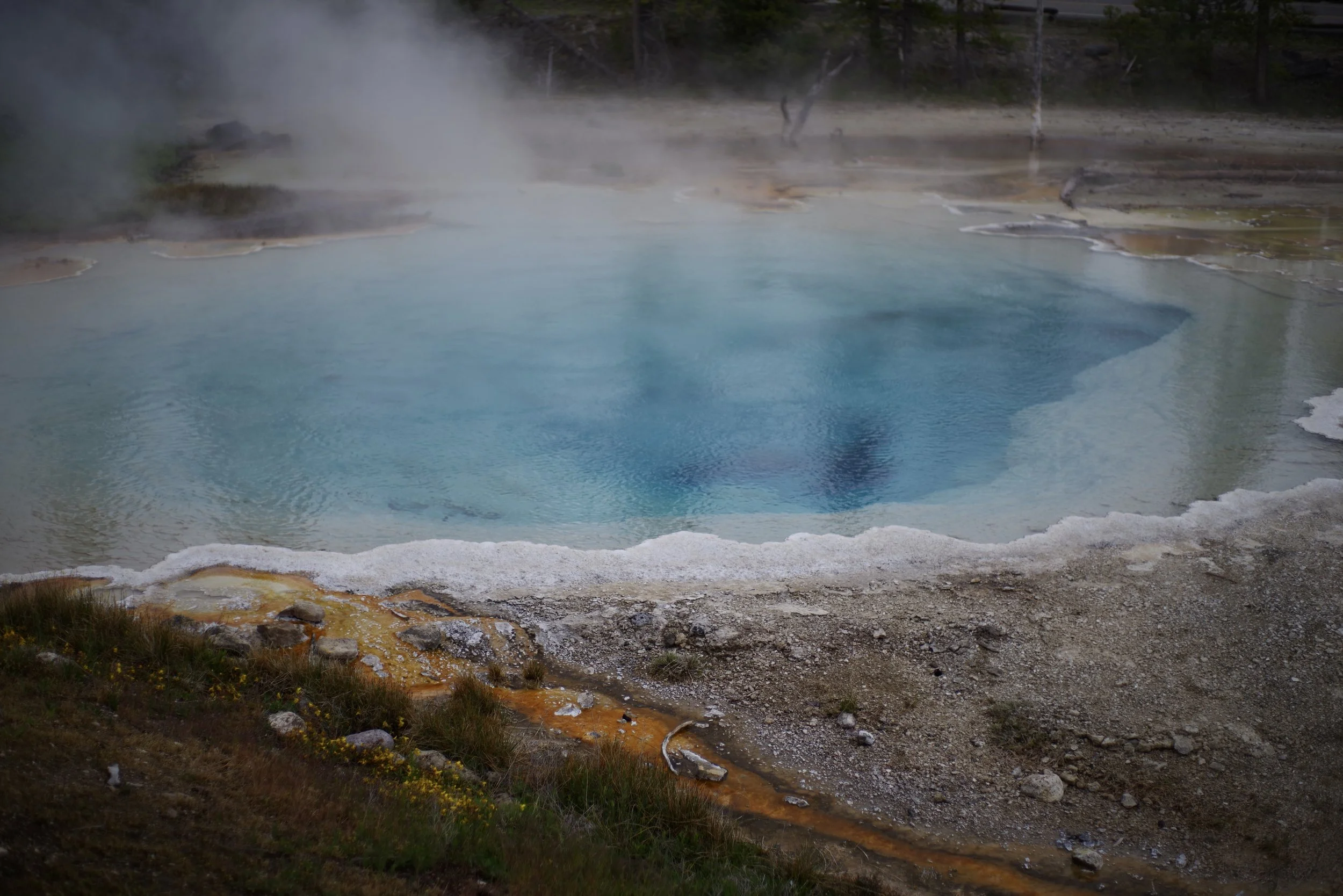 Steaming pool