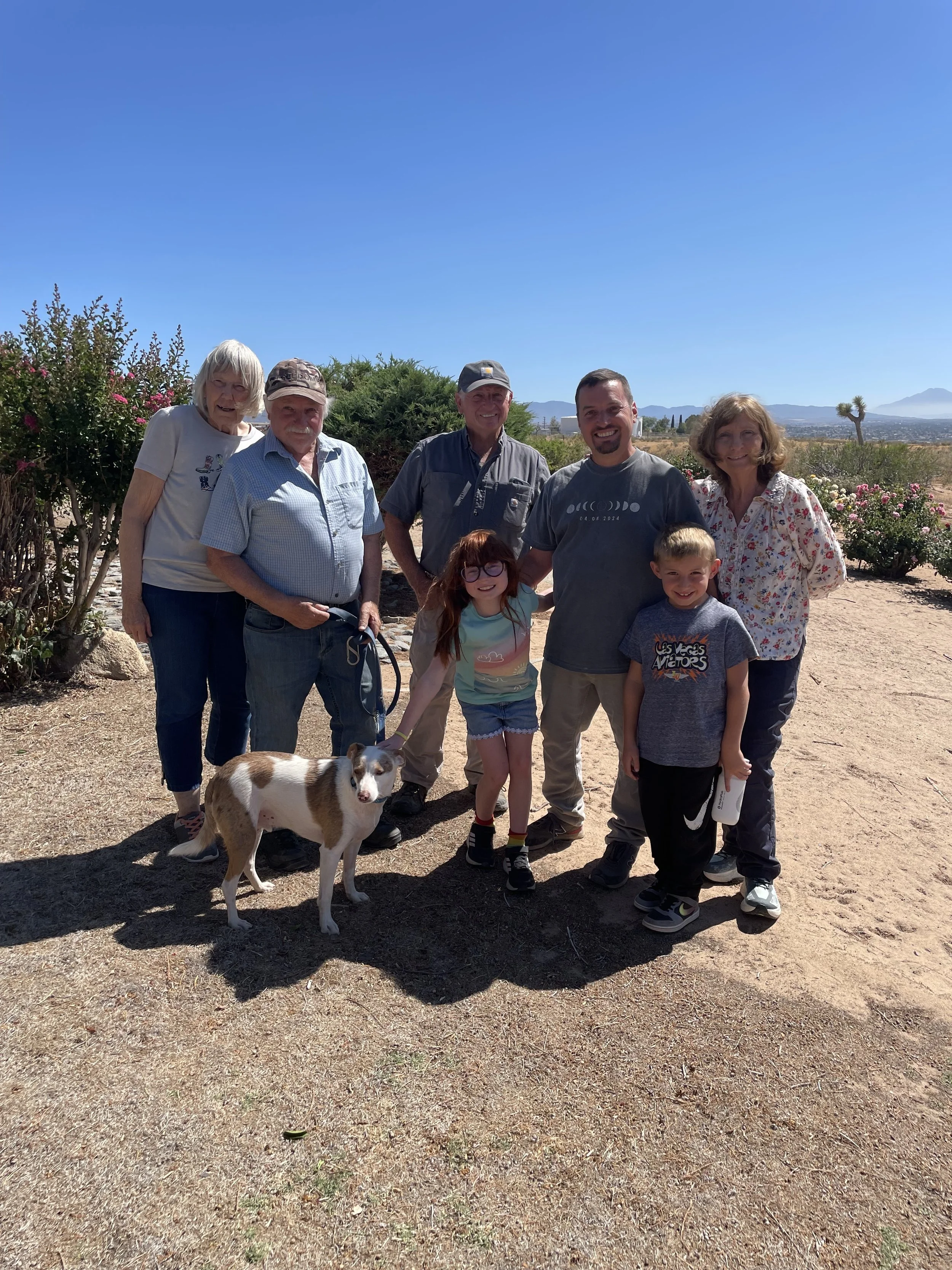 The family in Apply Valley, CA