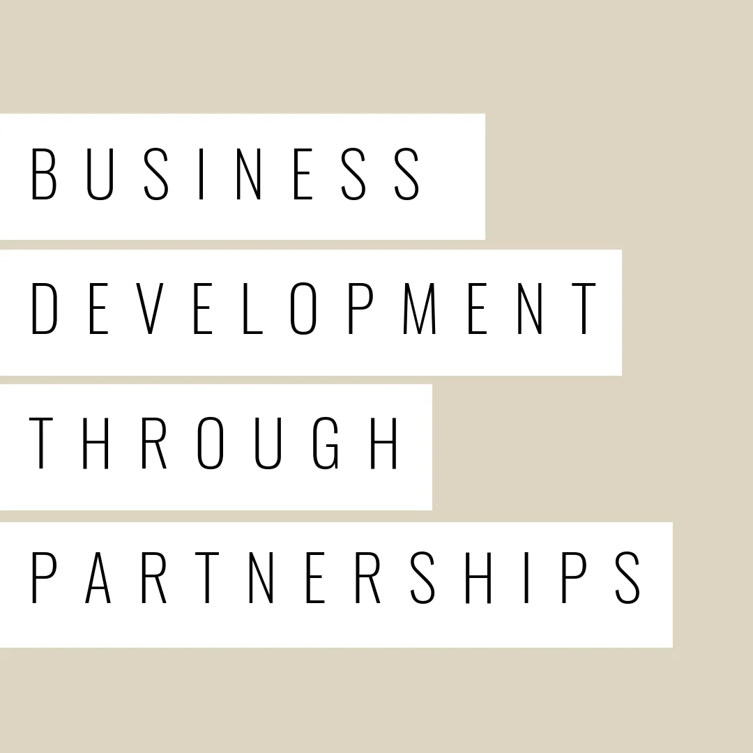 Business Development Through Partnerships on Social Media