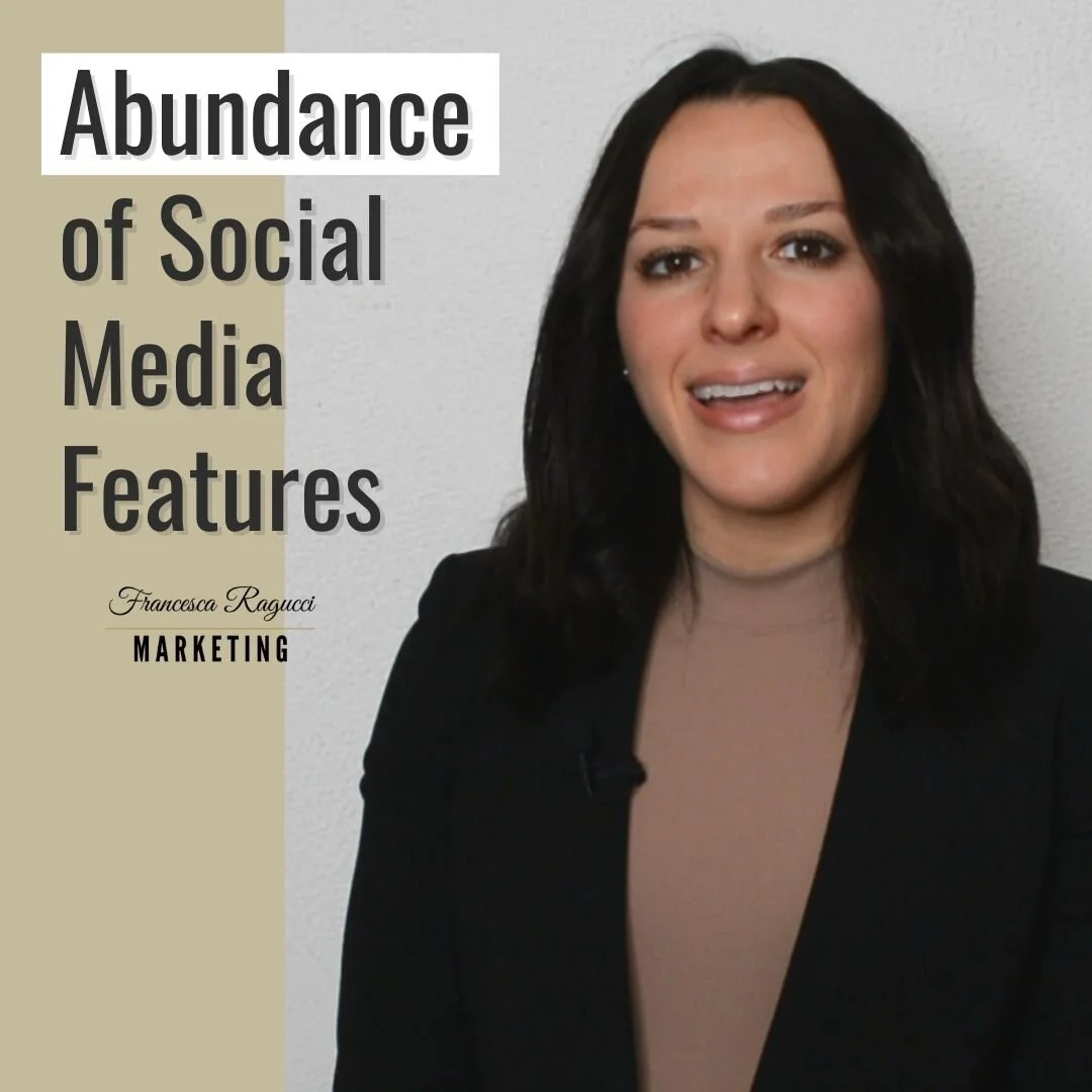 Abundance of Social Media Features