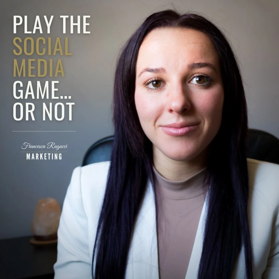 Play the Social Media Game… Or Not