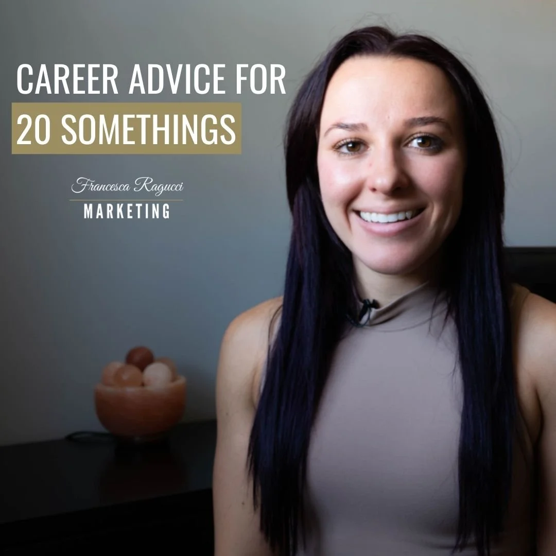 Career Advice For 20 Somethings