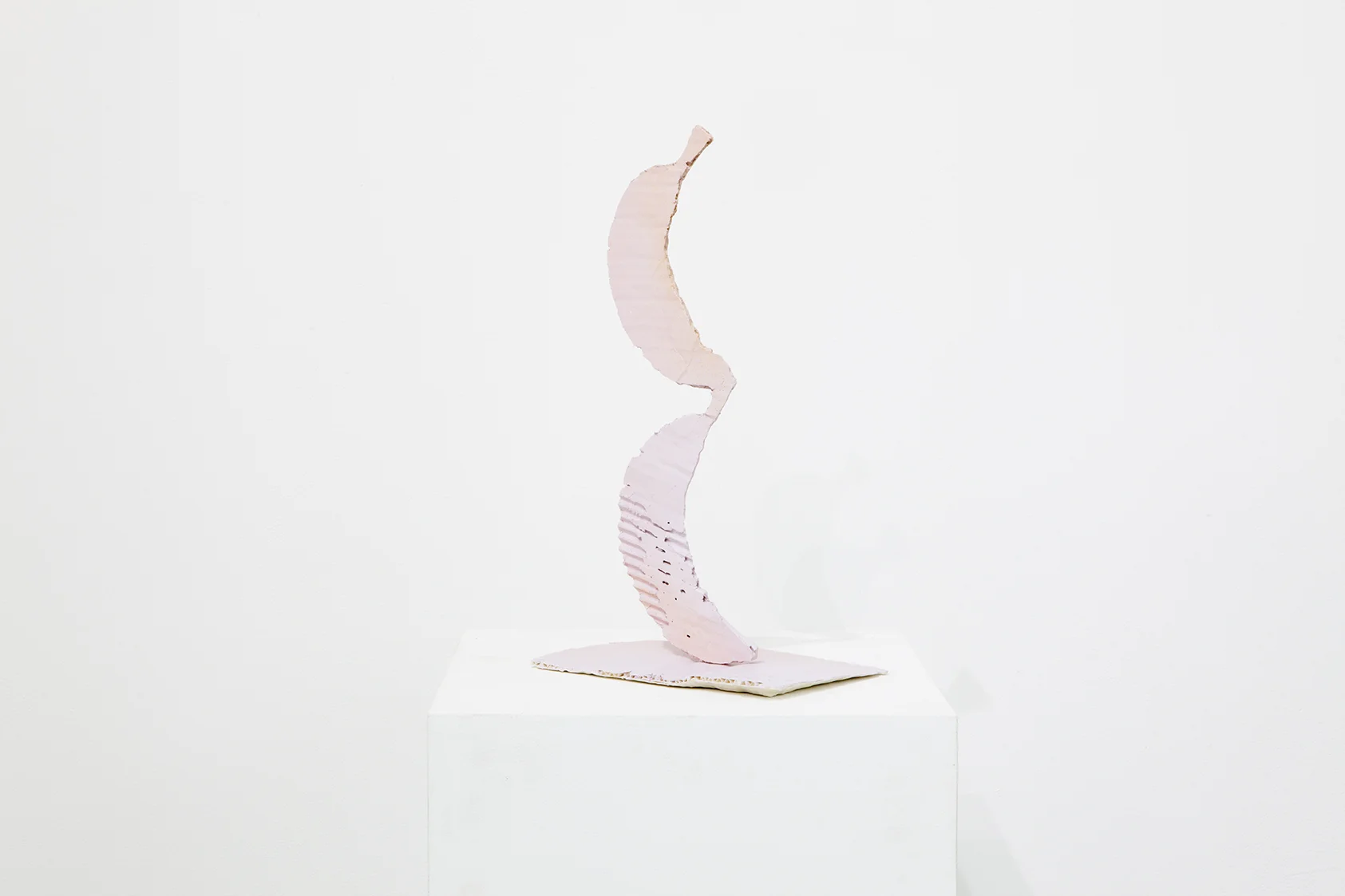 Two Bananas, polyurethane resin, enamel, 38 x 22 x 15 cm, 2019