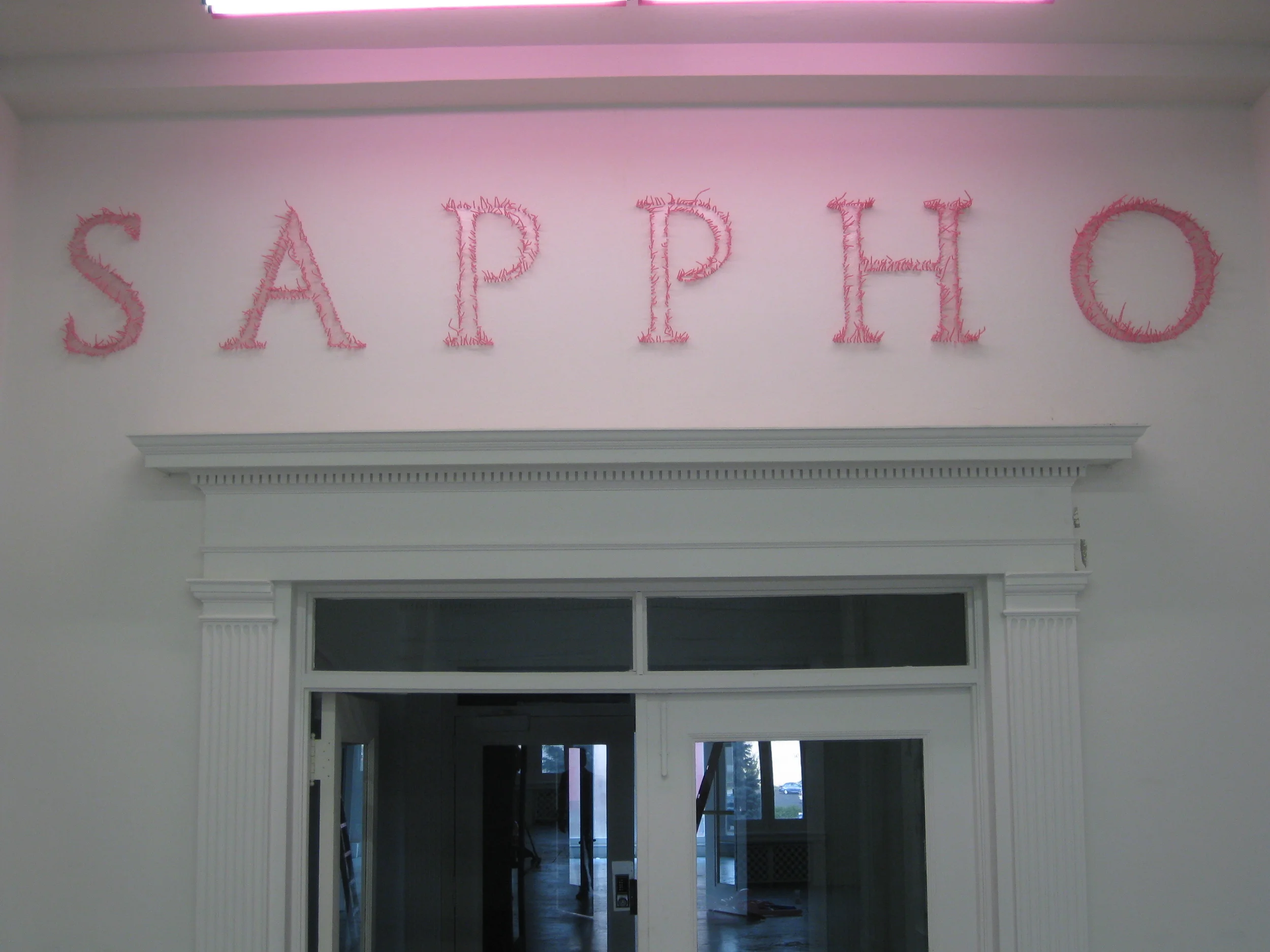  " Sappho " Installation by Letitia Quesenberry 