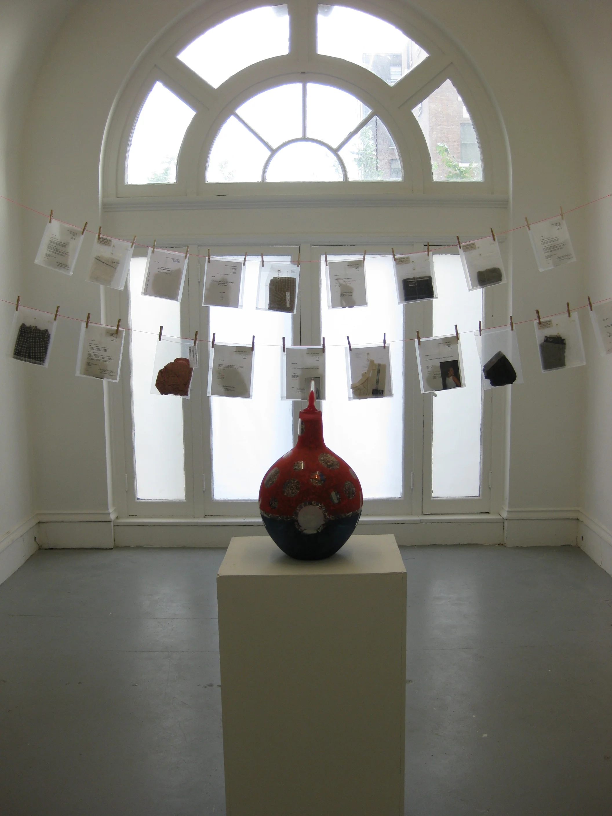  Underwear Collection by Louis Bickett  Glass Sculpture by Arturo Sandoval    