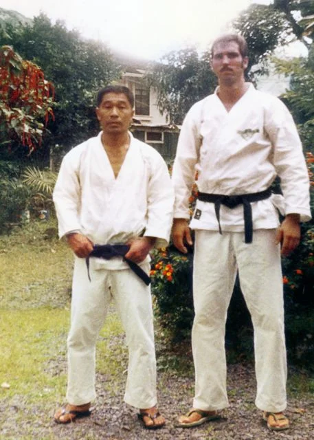 USKL Founder Dean Pickard with Sensei Nishioka