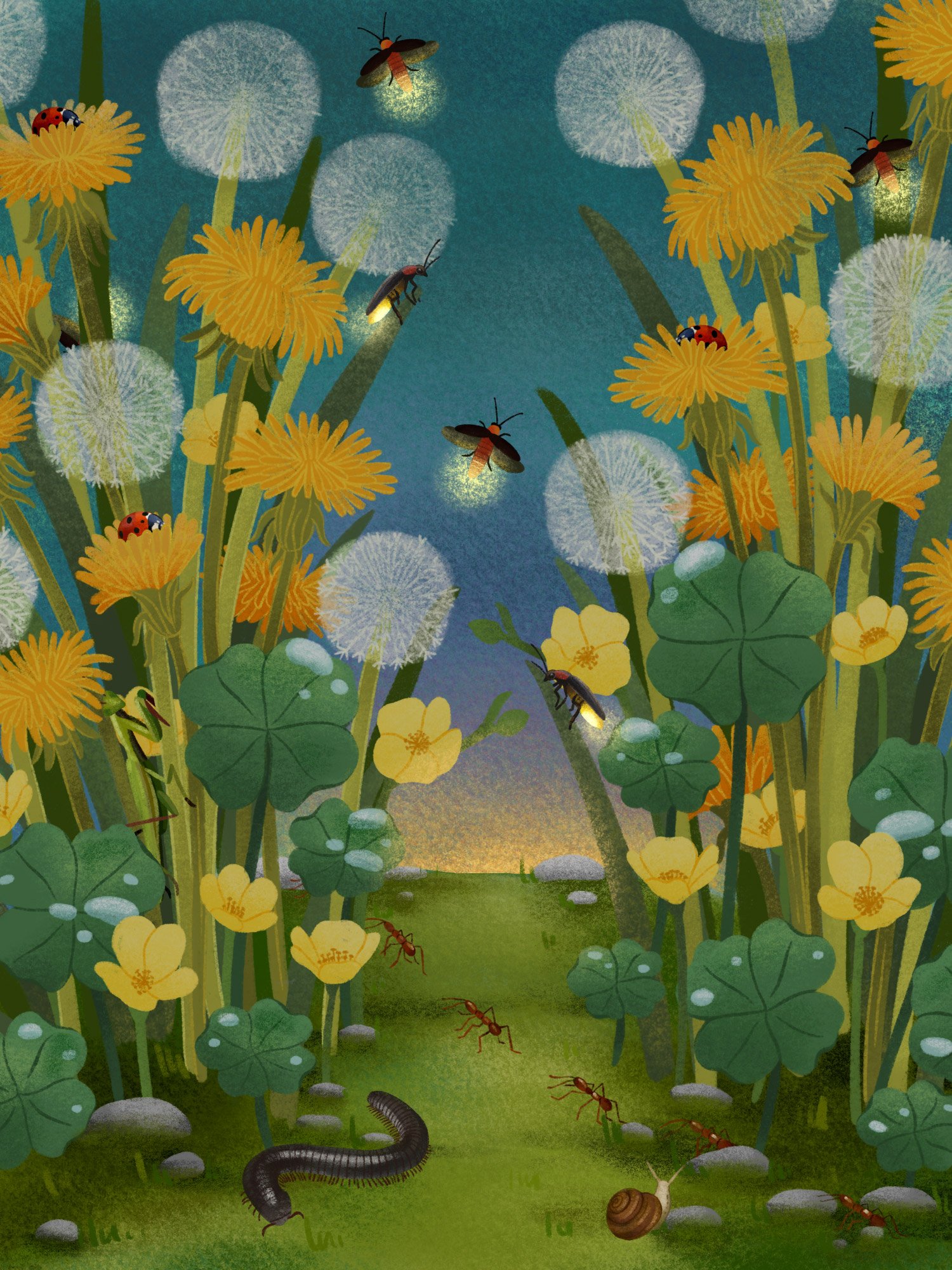 A World Beneath the Dandelions