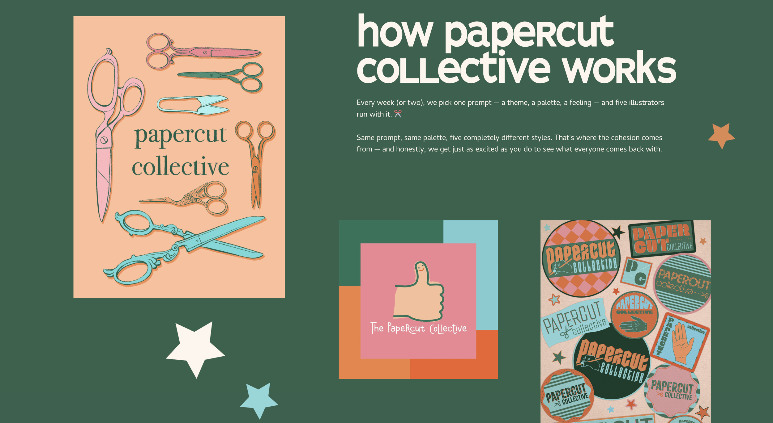 Papercut Collective Web Design