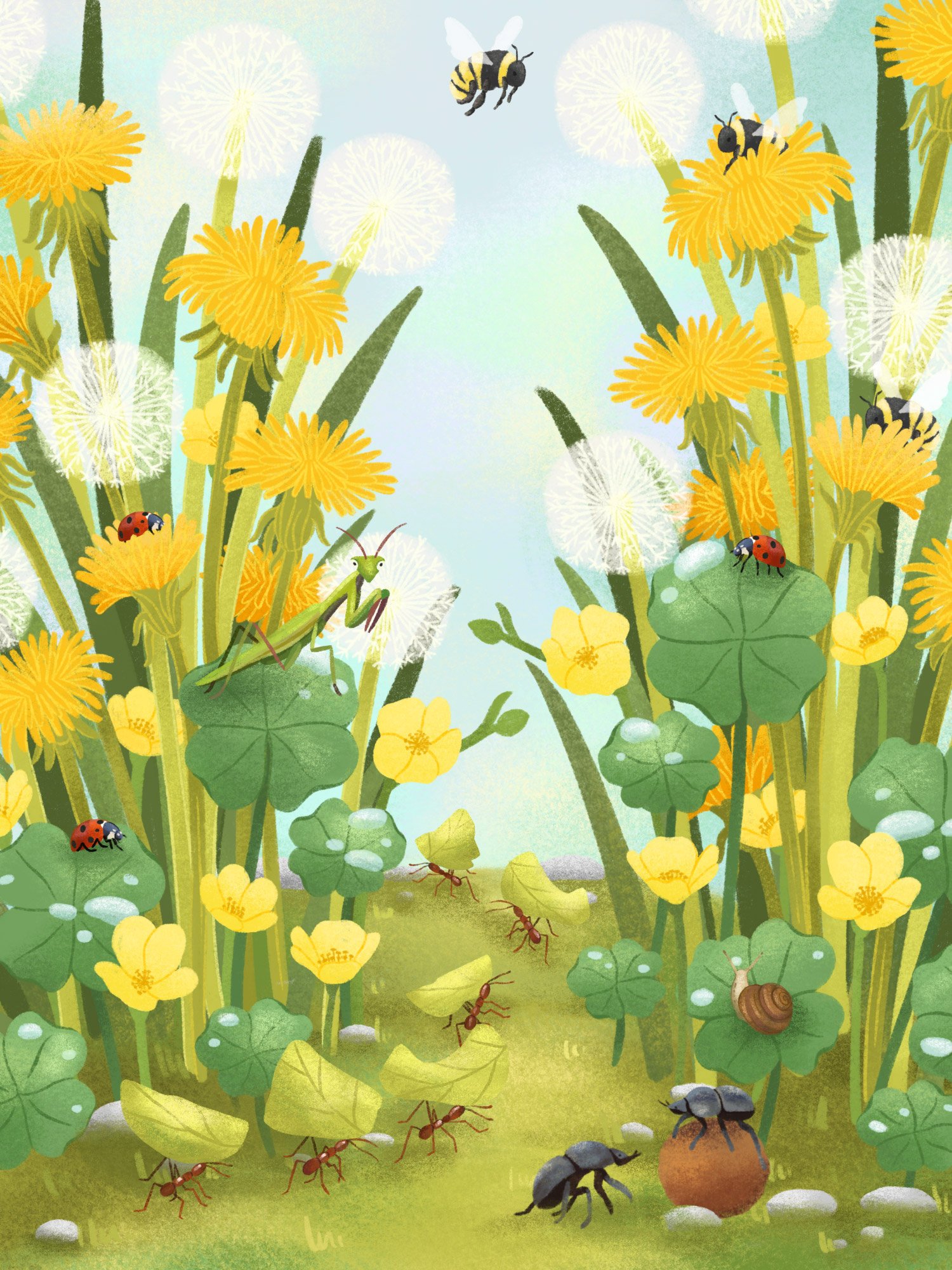 A World Beneath the Dandelions