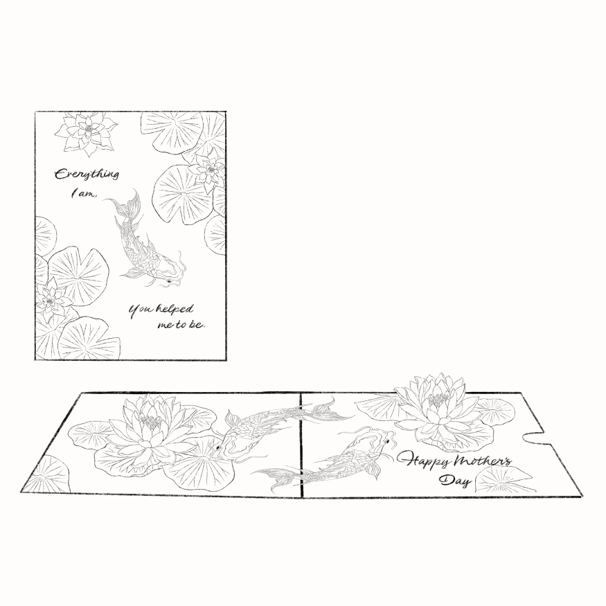 Concept Sketch - Koi Fish