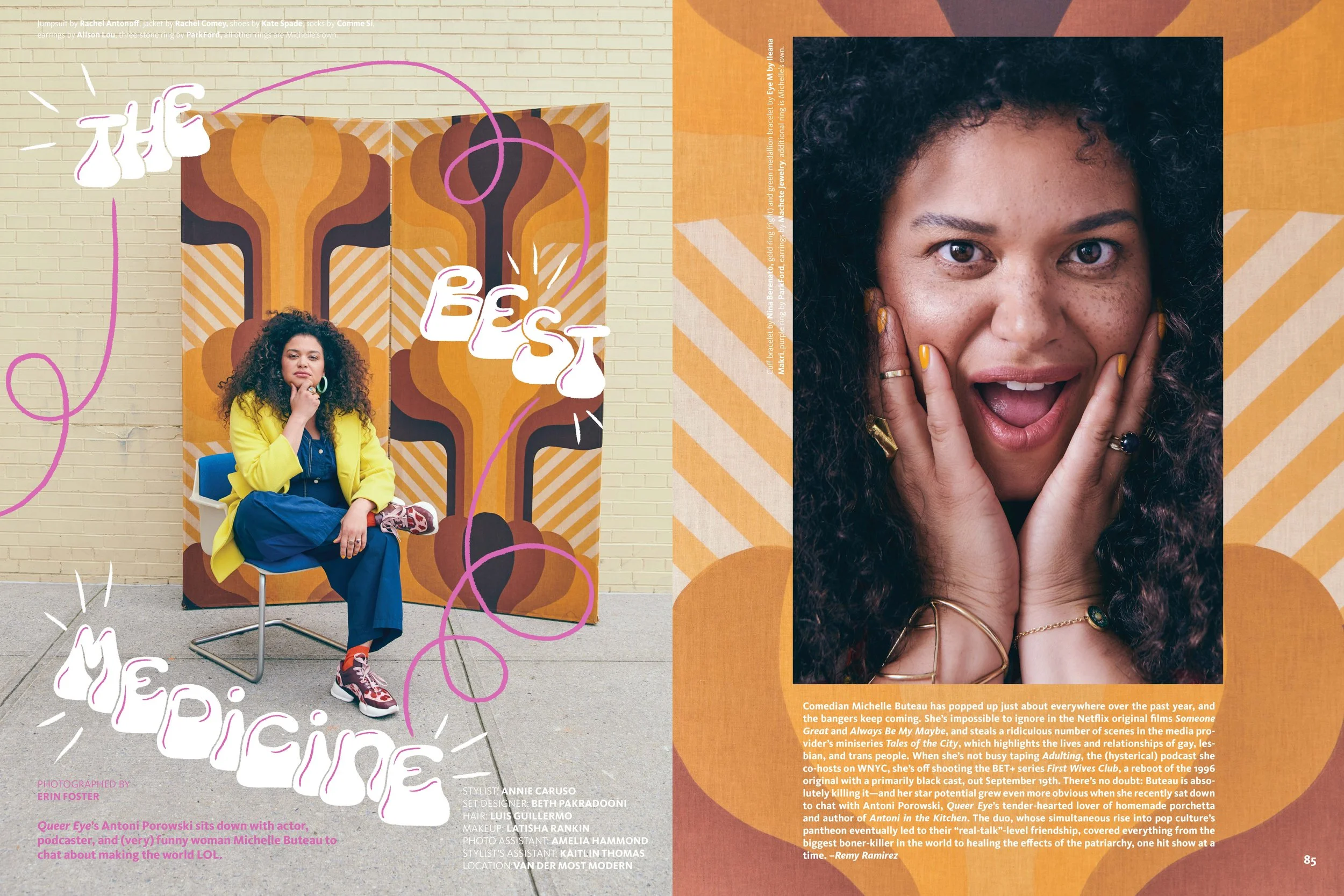 Michelle Buteau- Tidal Magazine