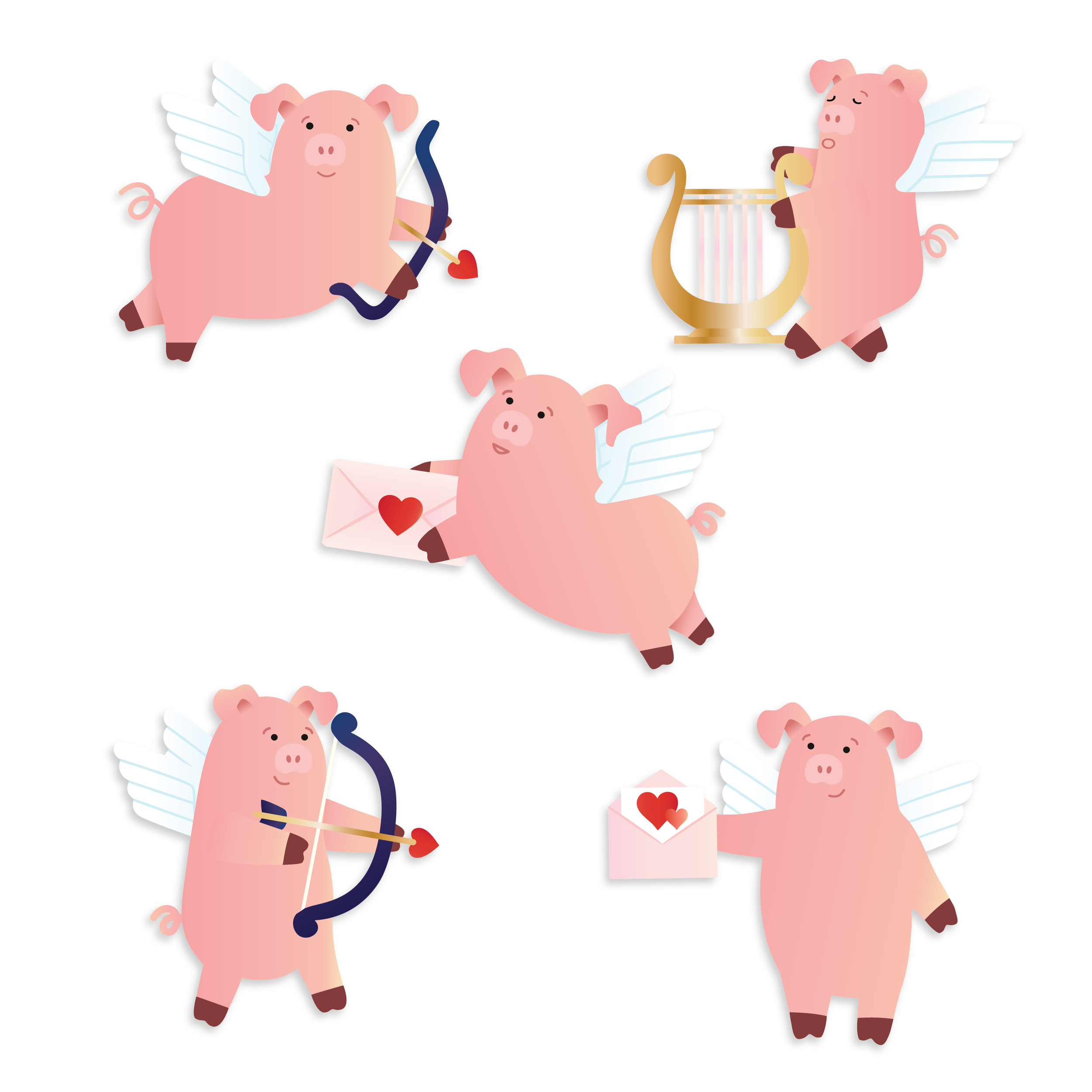 Cupid Pigs