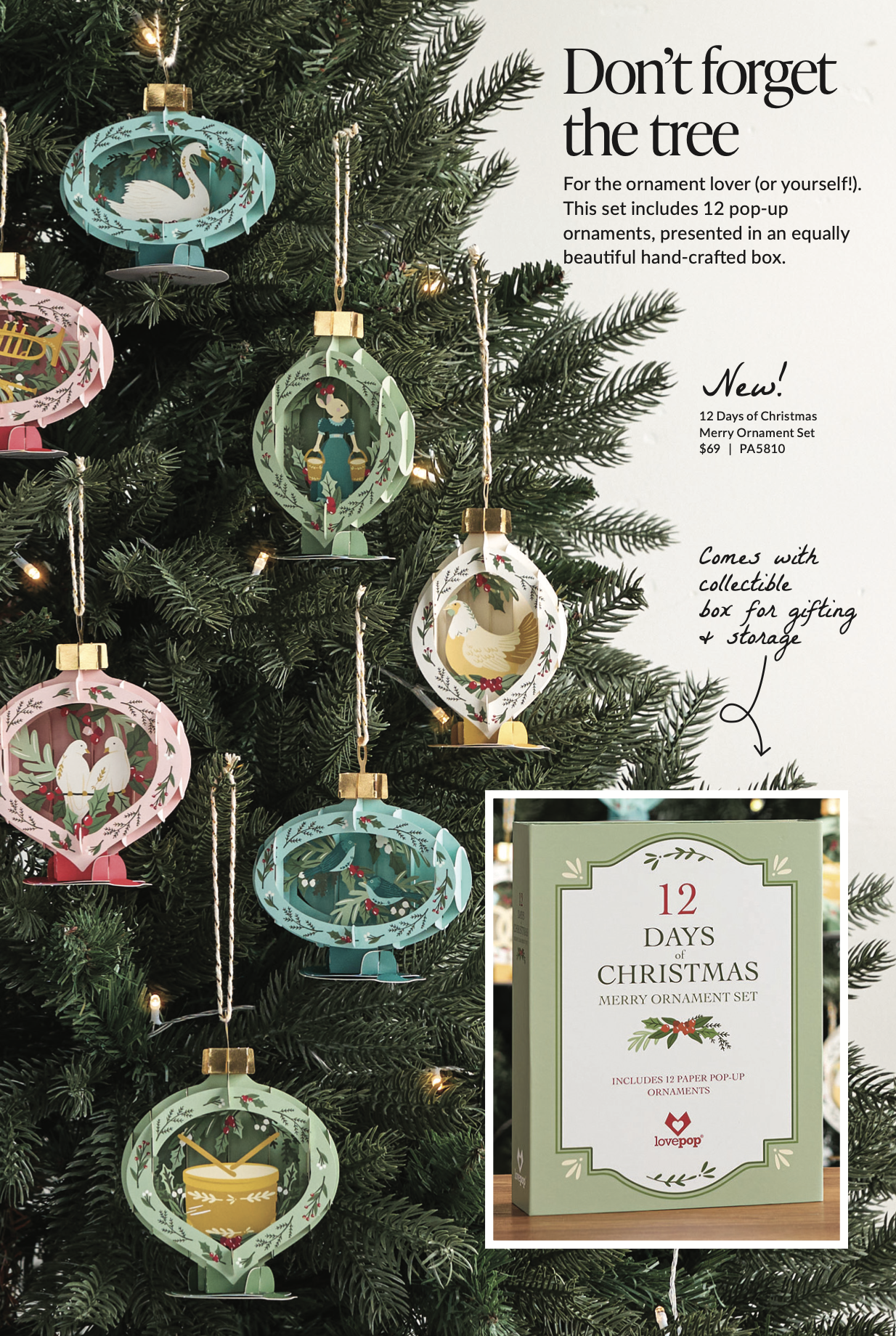 Christmas catalogue featuring my work 