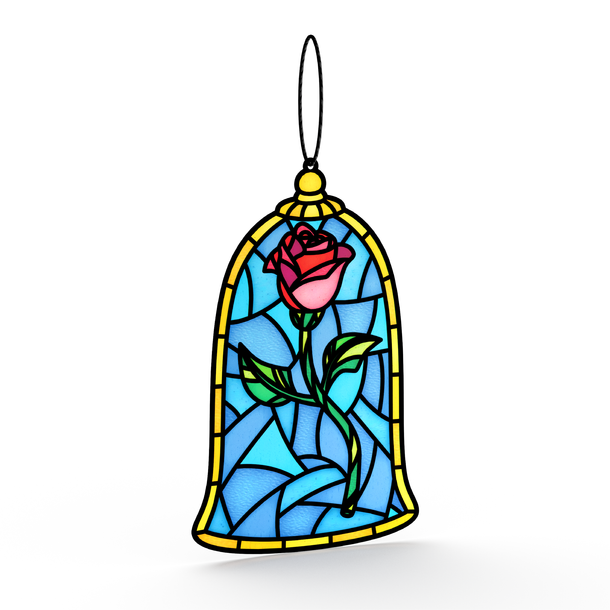 Beauty and the Beast Suncatcher 