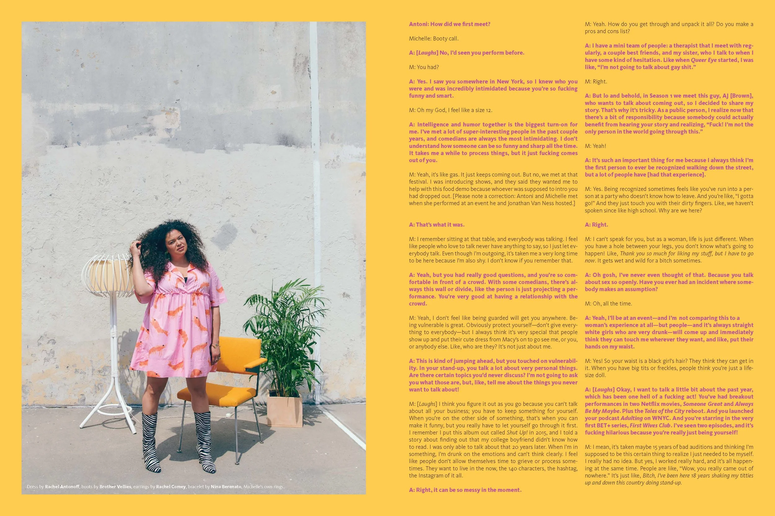 Michelle Buteau- Tidal Magazine
