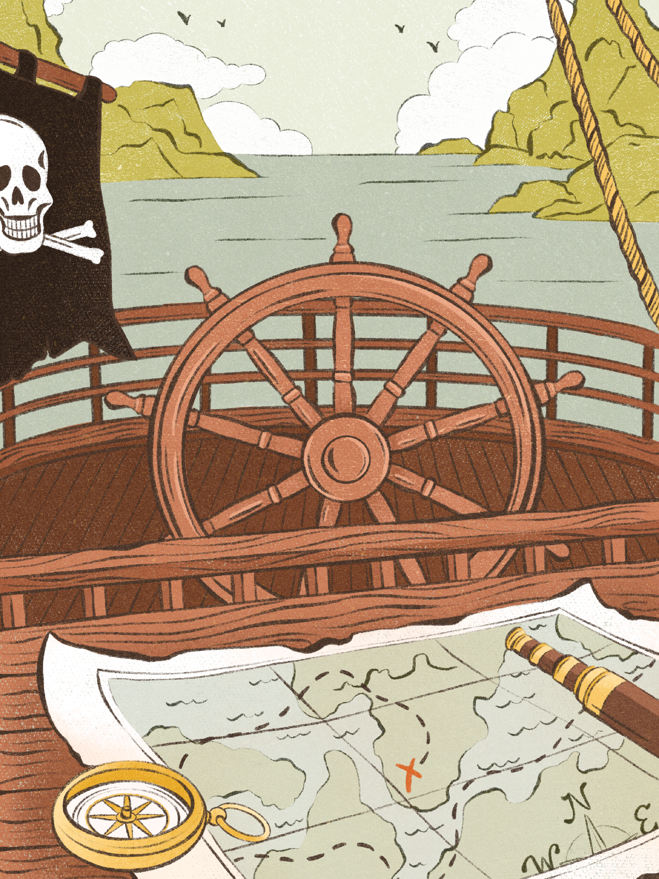Birthday Pirate Ship
