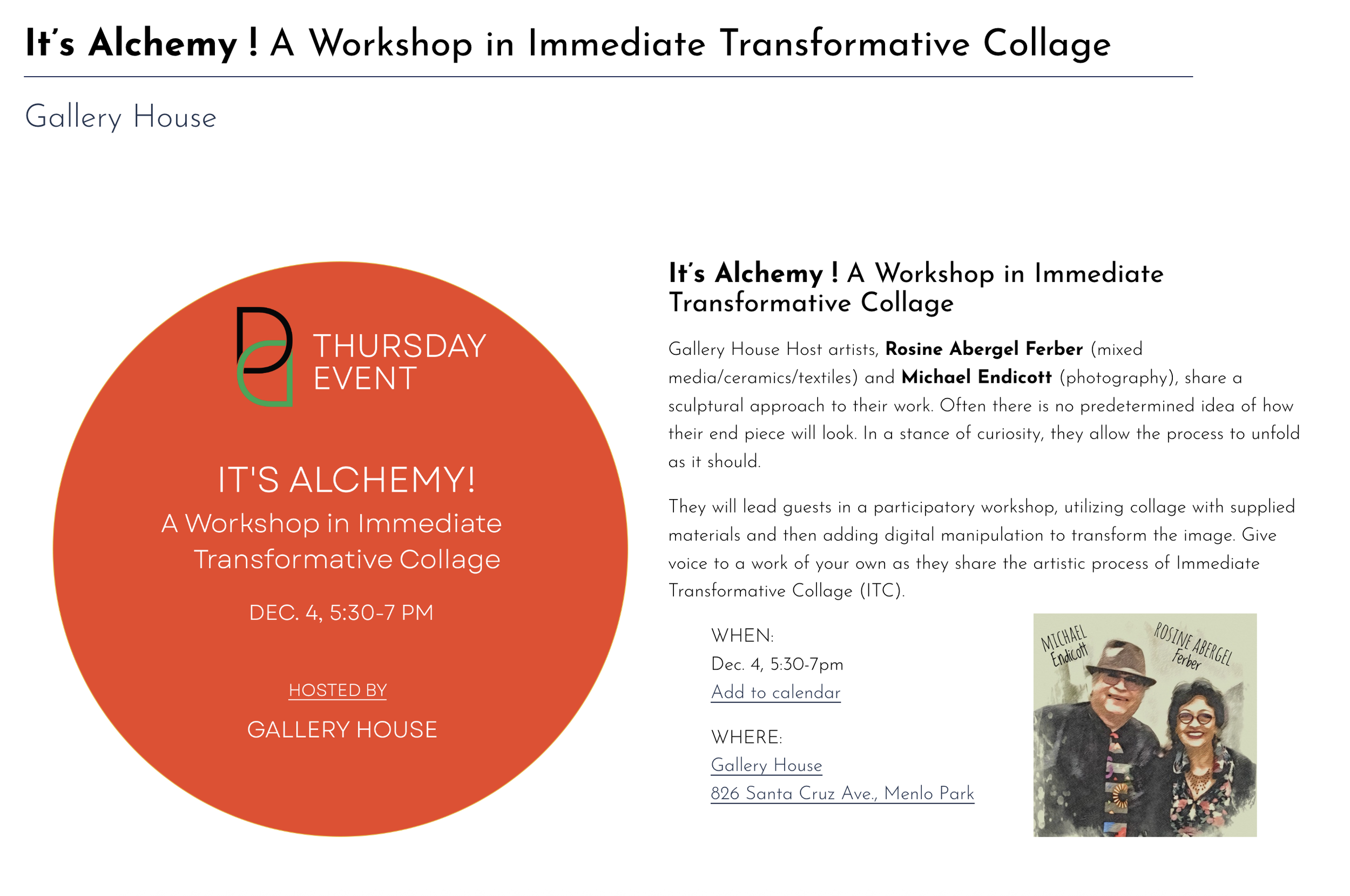  FREE TO THE PUBLIC   12/4/25 5:30-7pm 