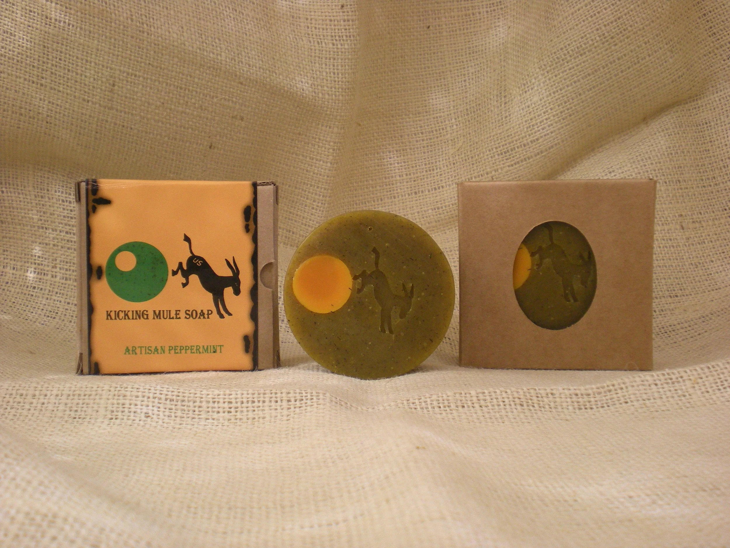 Kicking Mule Artisan Soap - Artisan Peppermint