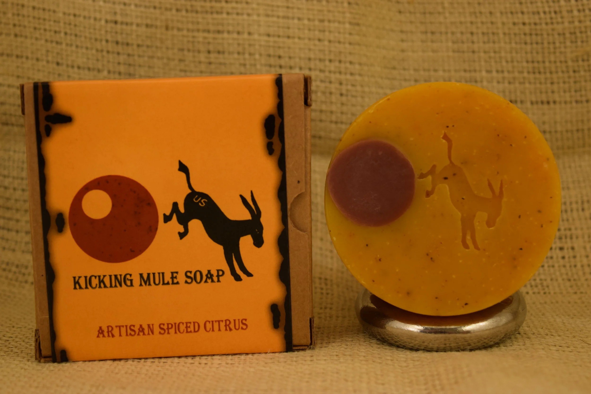 Kicking Mule Artisan Soap - Artisan Spiced Citrus