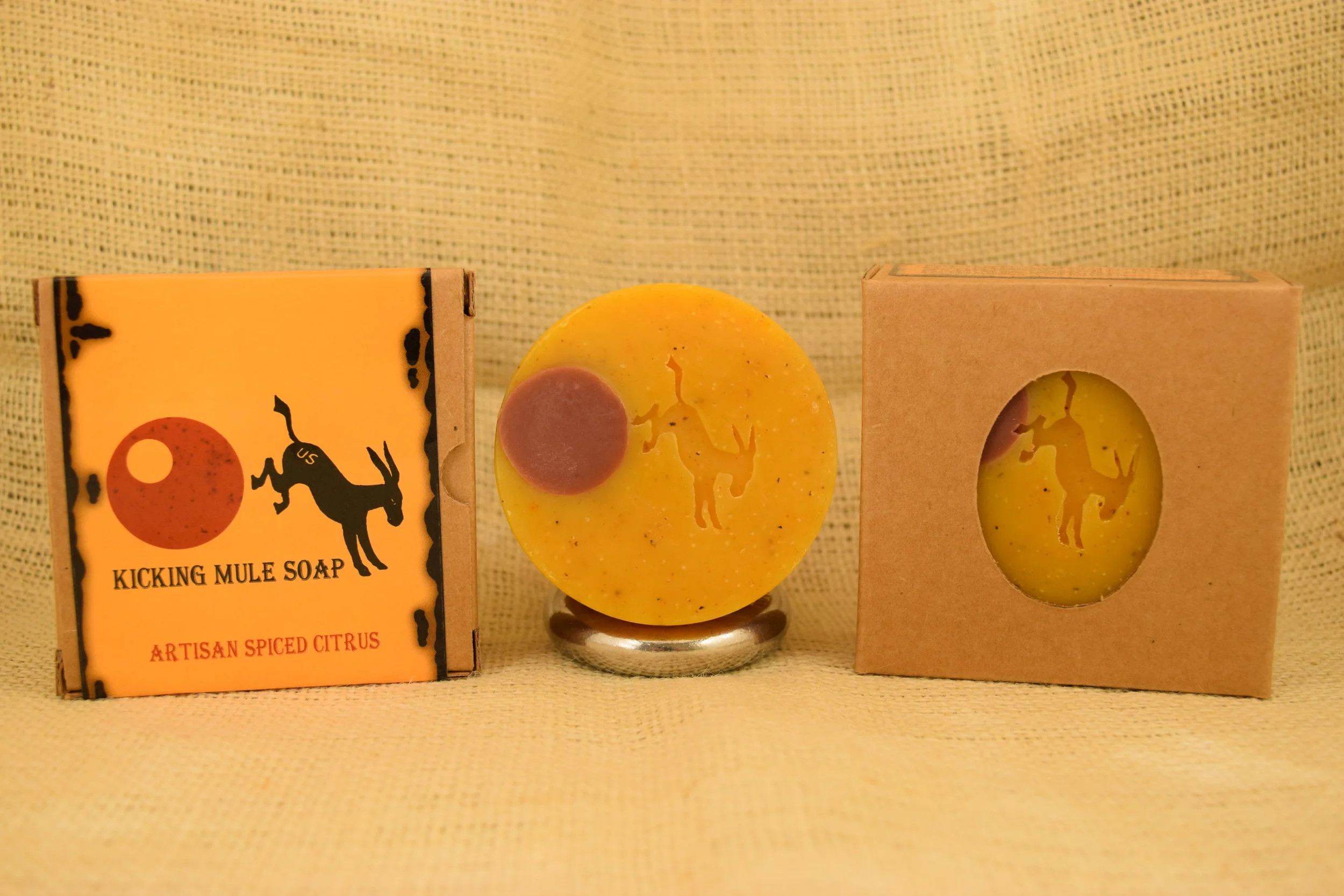 Kicking Mule Artisan Soap - Artisan Spiced Citrus