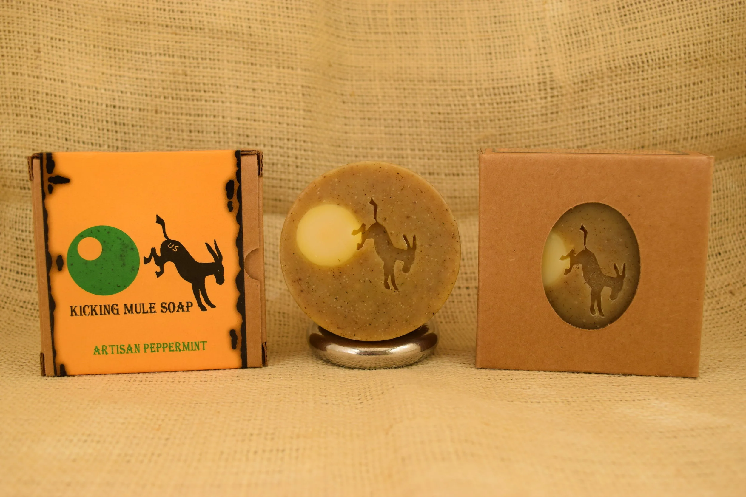 Kicking Mule Artisan Soap - Artisan Peppermint